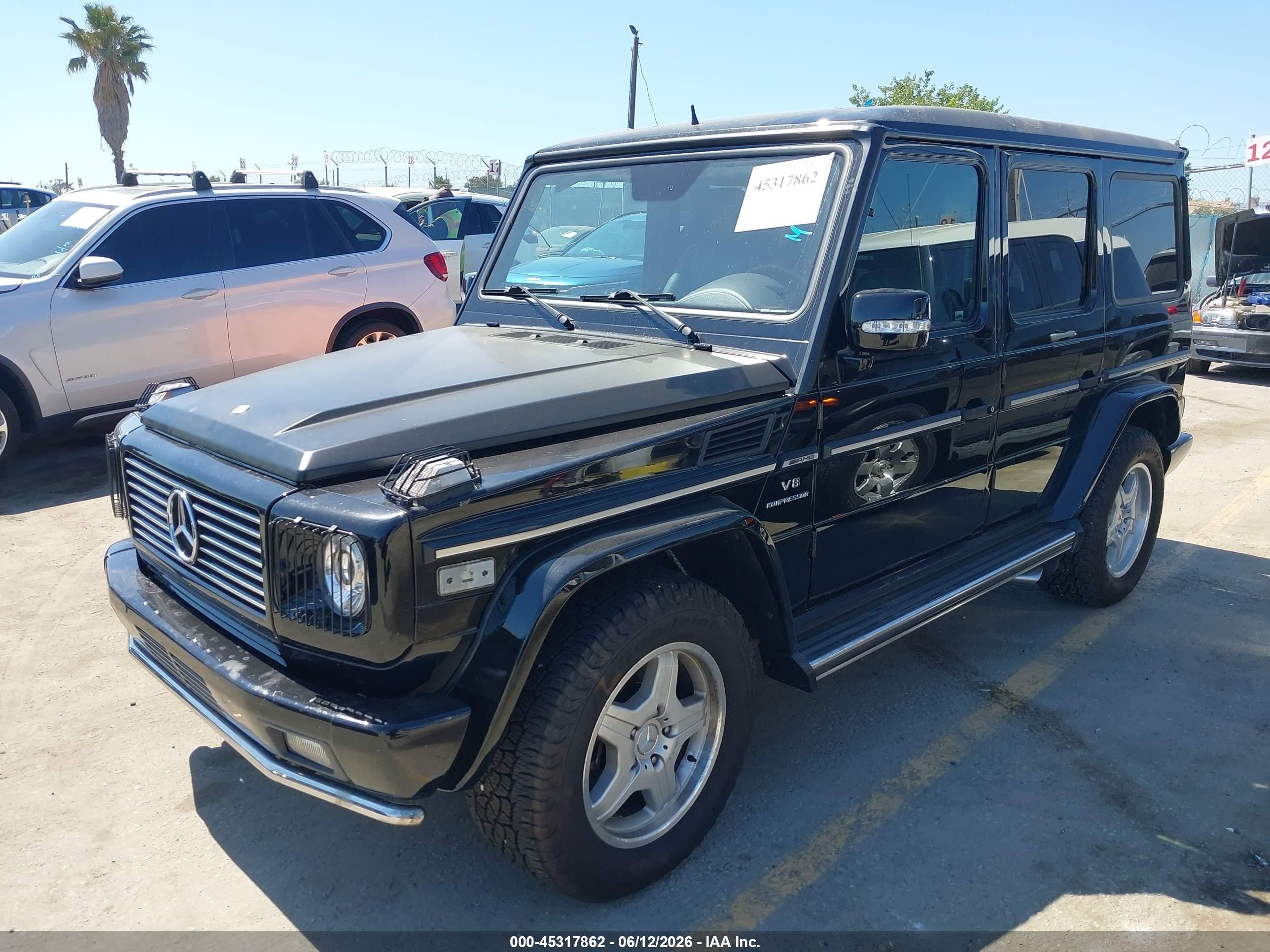 2005 Mercedes-benz G 55 Amg 4matic/grand Edition 4matic Black vin: WDCYR71E65X157391