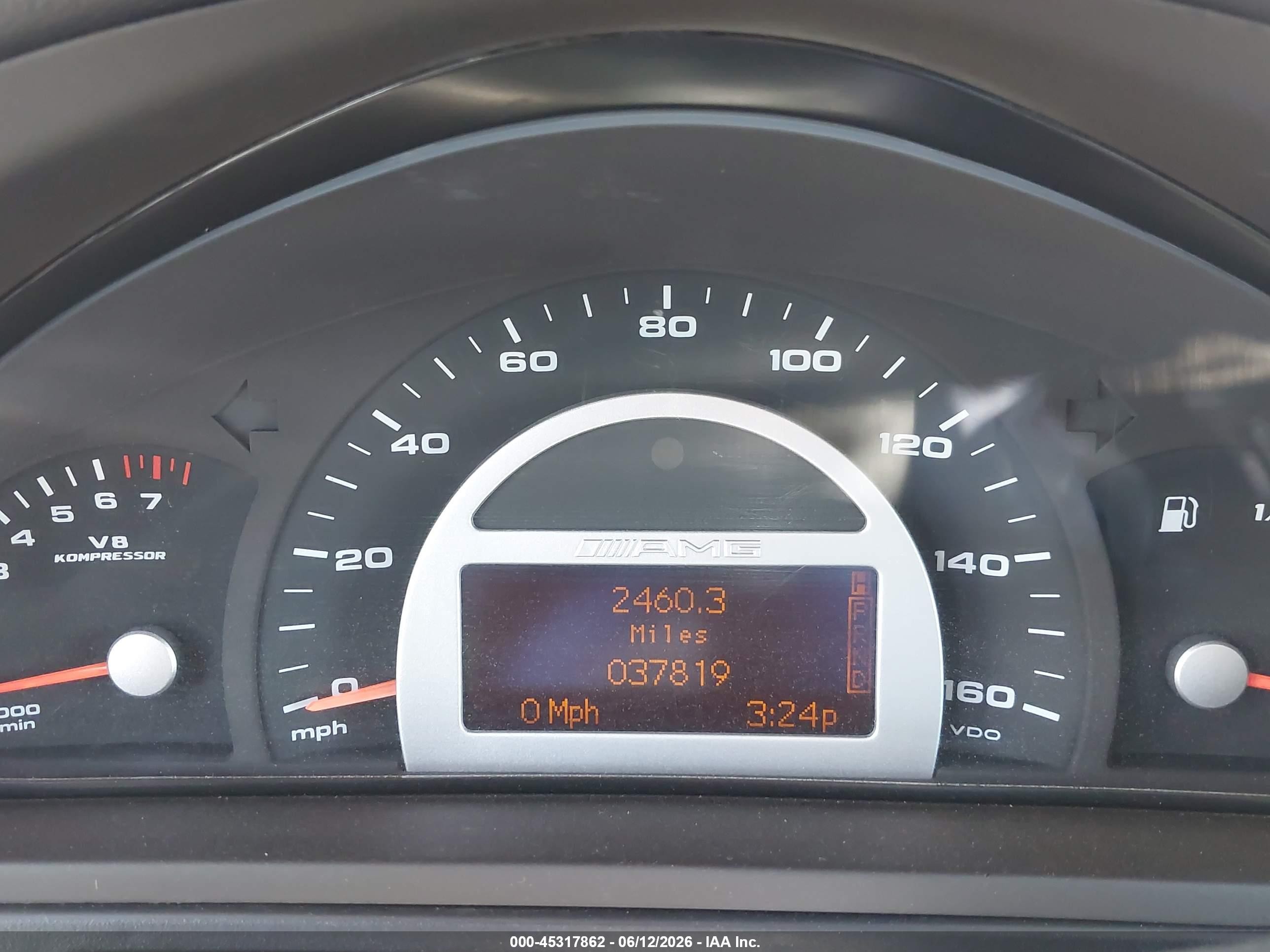 2005 Mercedes-benz G 55 Amg 4matic/grand Edition 4matic Black vin: WDCYR71E65X157391
