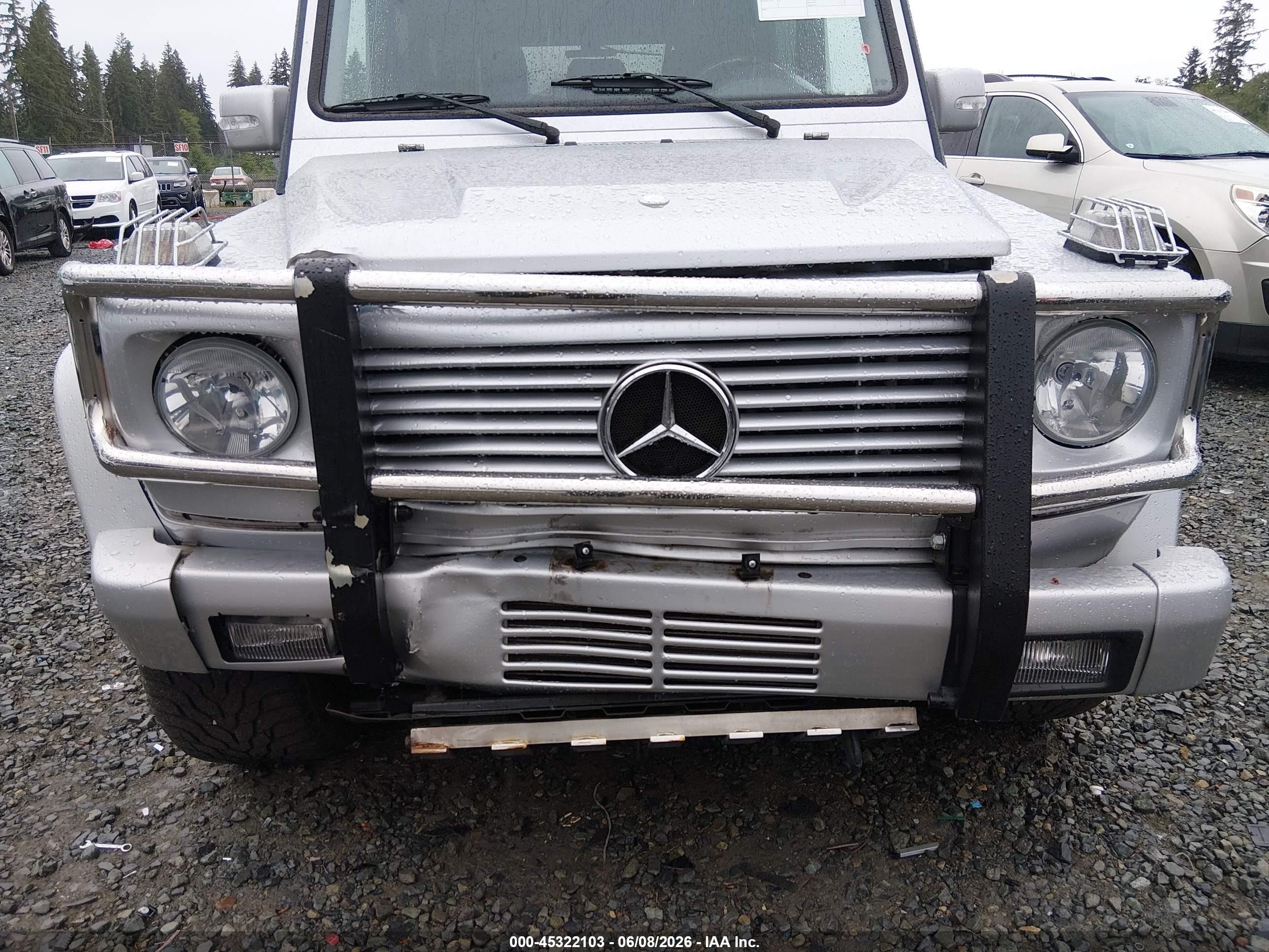 2005 Mercedes-benz G 55 Amg 4matic/grand Edition 4matic Silver vin: WDCYR71E65X160520