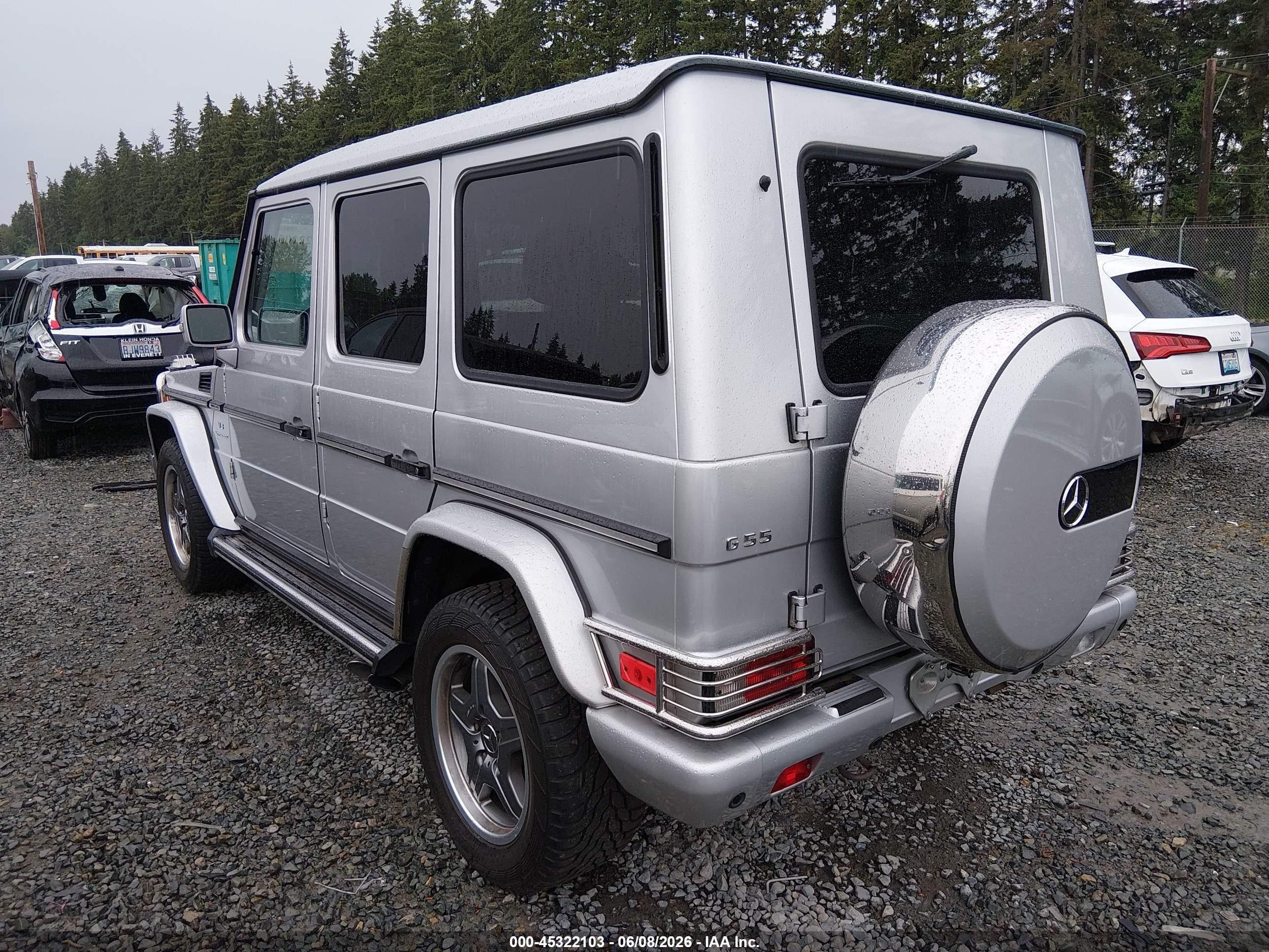 2005 Mercedes-benz G 55 Amg 4matic/grand Edition 4matic Silver vin: WDCYR71E65X160520