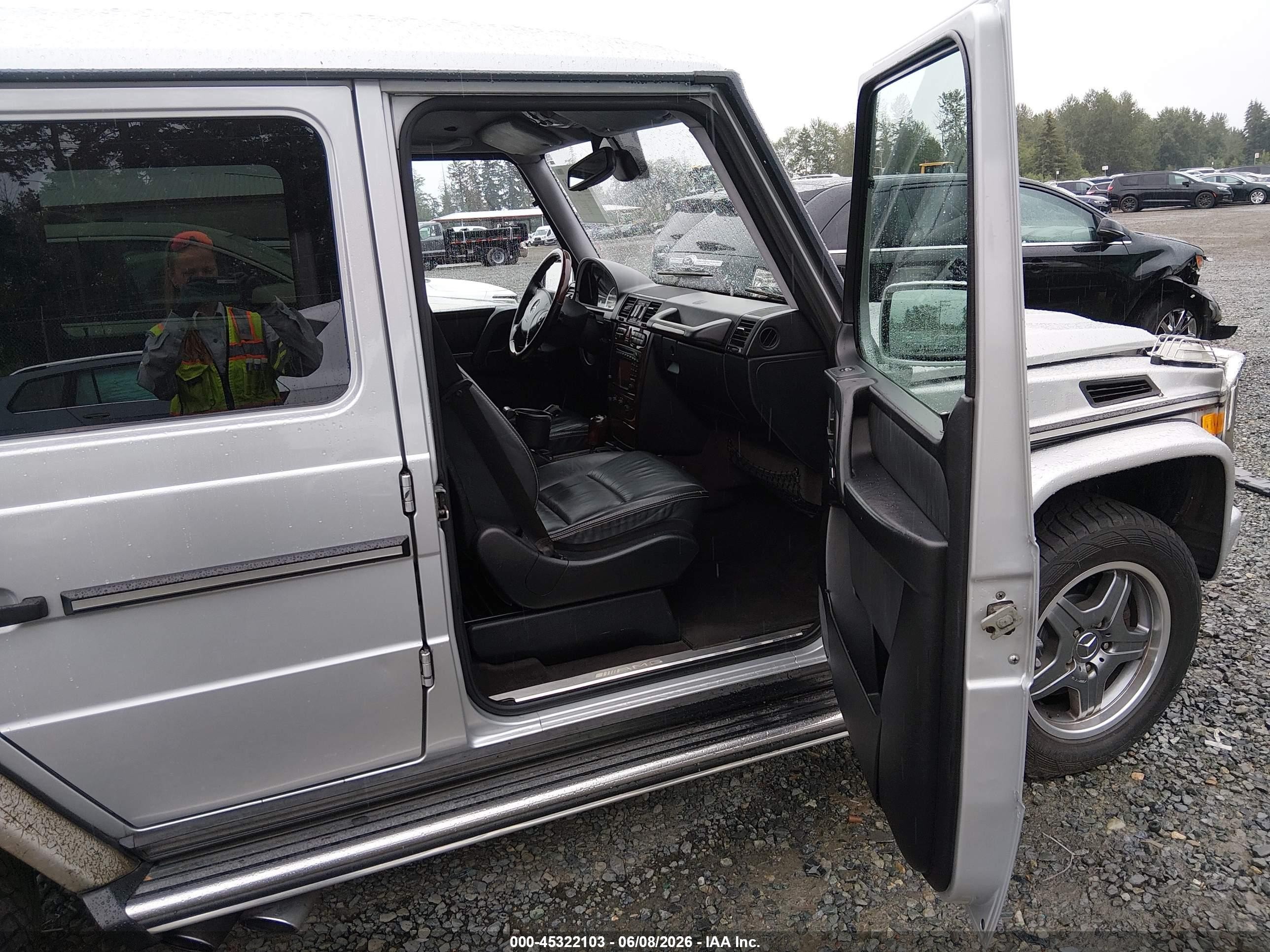 2005 Mercedes-benz G 55 Amg 4matic/grand Edition 4matic Silver vin: WDCYR71E65X160520