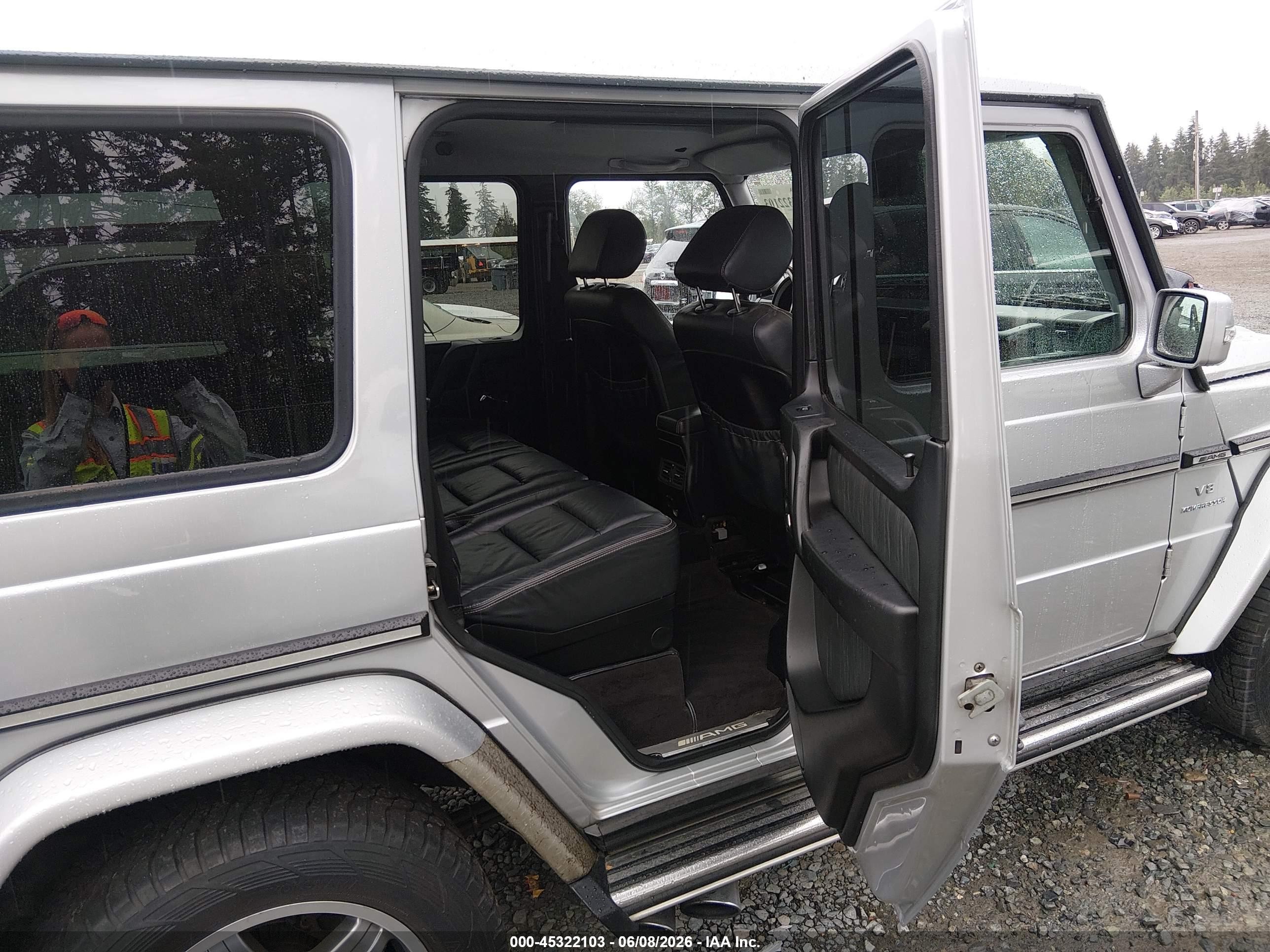2005 Mercedes-benz G 55 Amg 4matic/grand Edition 4matic Silver vin: WDCYR71E65X160520