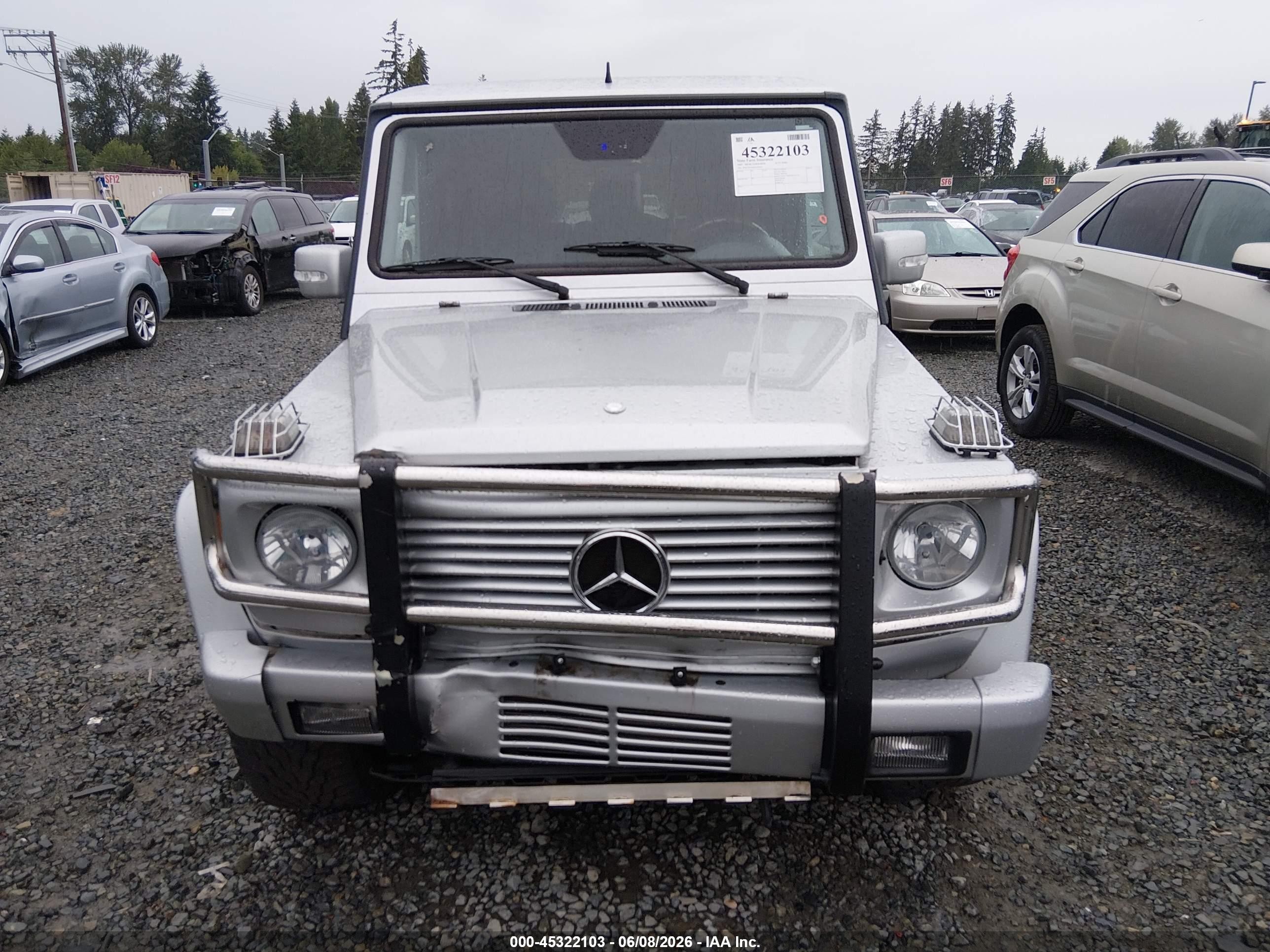 2005 Mercedes-benz G 55 Amg 4matic/grand Edition 4matic Silver vin: WDCYR71E65X160520