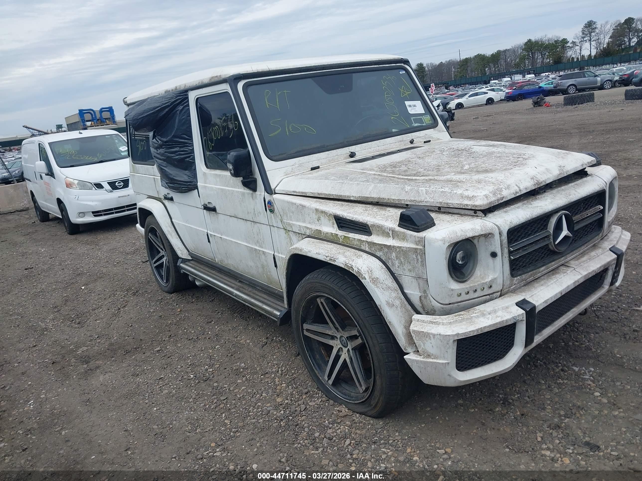 2005 Mercedes-benz G 55 Amg 4matic/grand Edition 4matic White vin: WDCYR71E65X163112