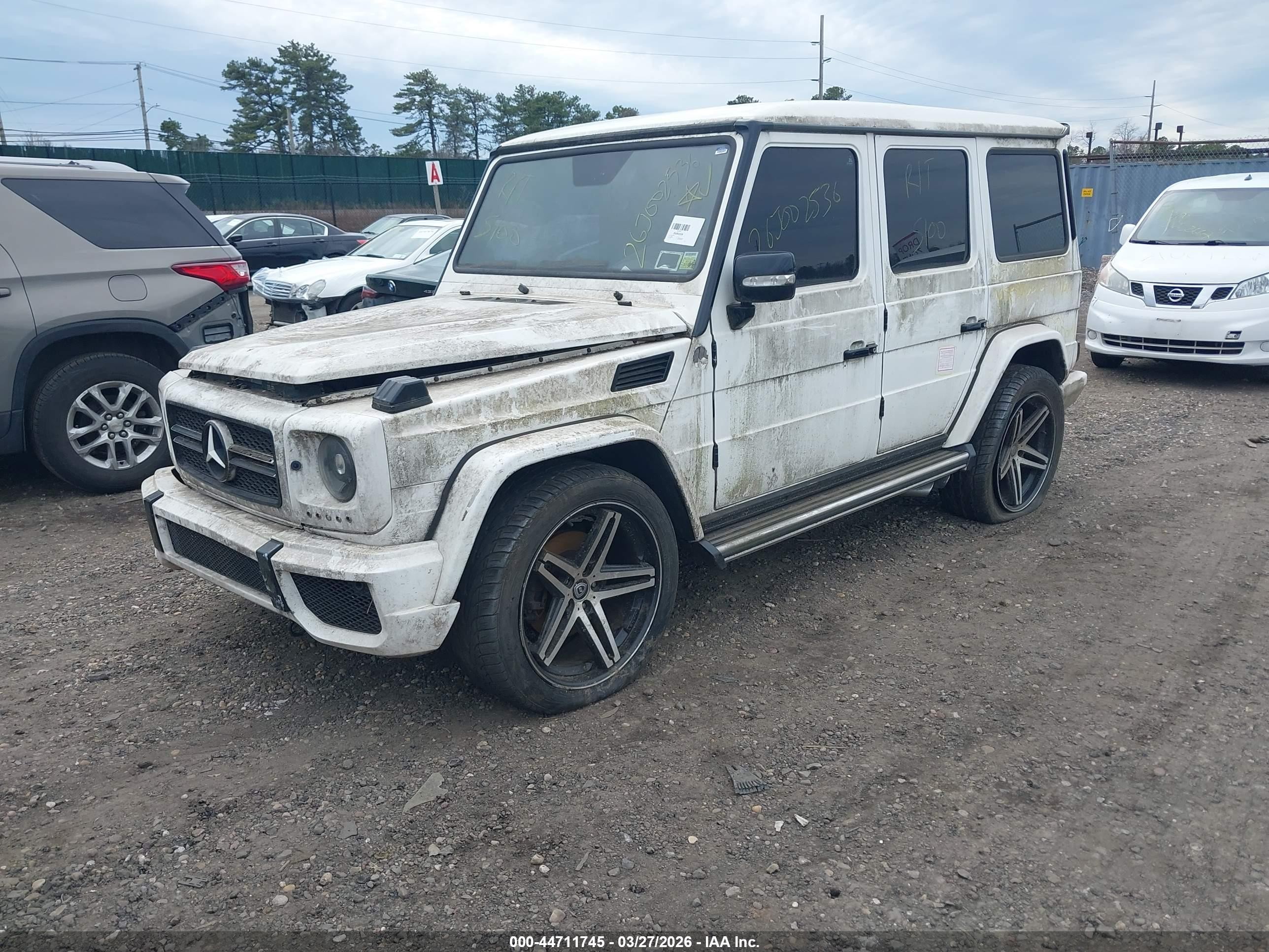 2005 Mercedes-benz G 55 Amg 4matic/grand Edition 4matic White vin: WDCYR71E65X163112