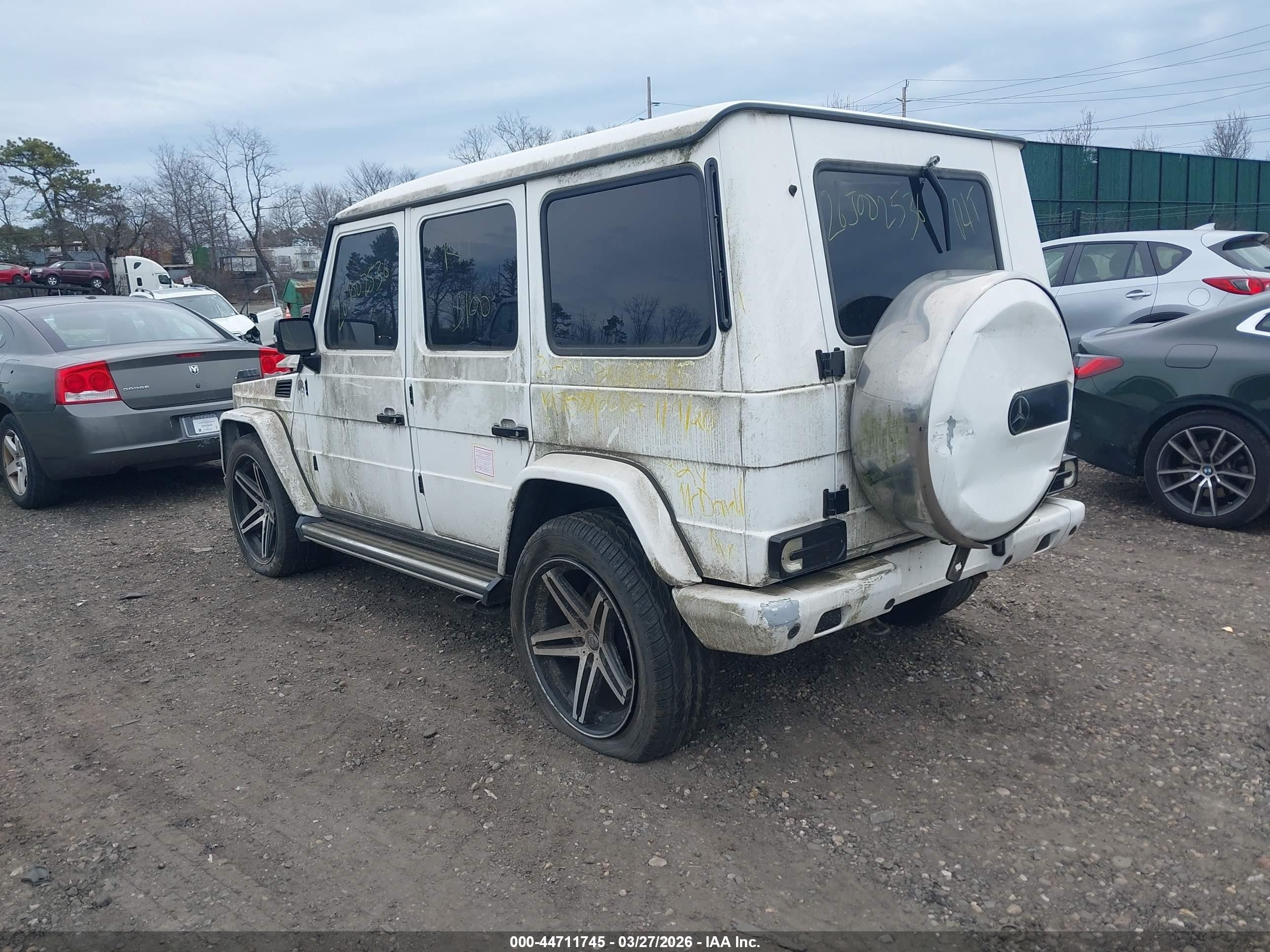 2005 Mercedes-benz G 55 Amg 4matic/grand Edition 4matic White vin: WDCYR71E65X163112