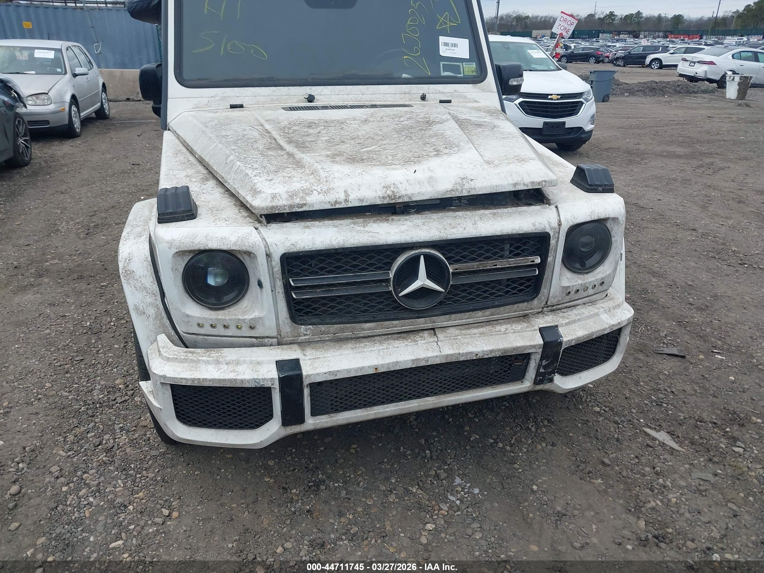 2005 Mercedes-benz G 55 Amg 4matic/grand Edition 4matic White vin: WDCYR71E65X163112