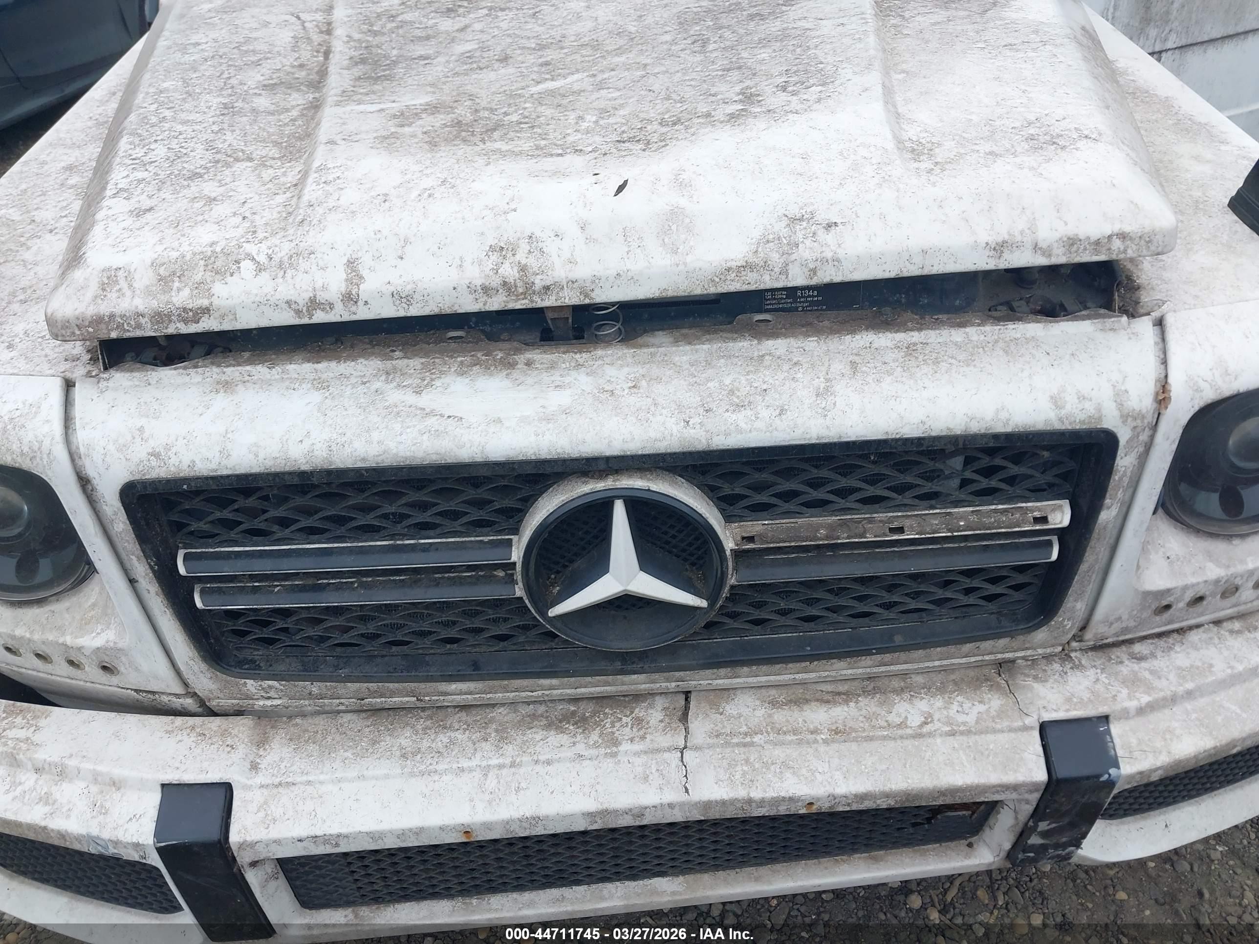 2005 Mercedes-benz G 55 Amg 4matic/grand Edition 4matic White vin: WDCYR71E65X163112