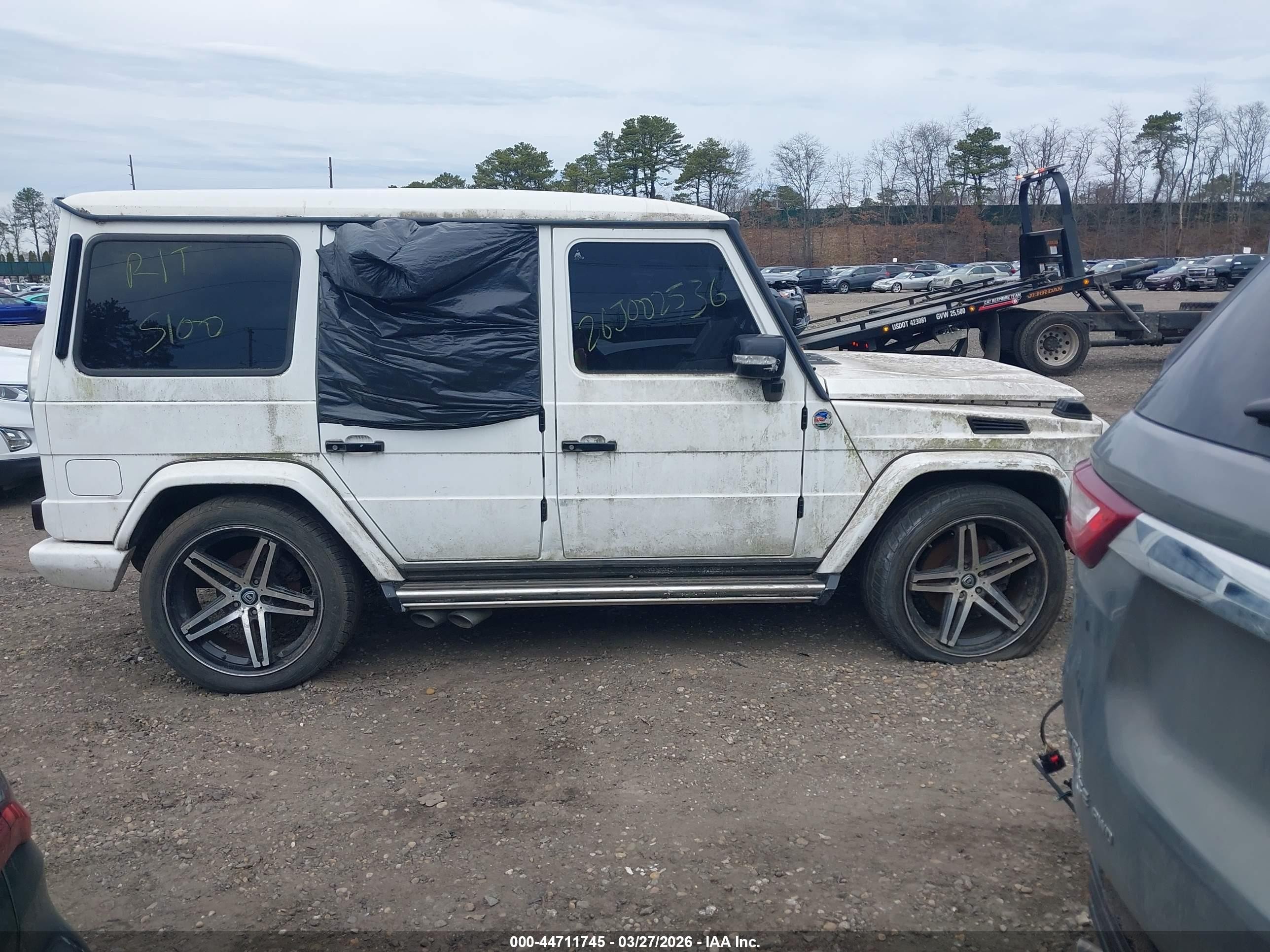 2005 Mercedes-benz G 55 Amg 4matic/grand Edition 4matic White vin: WDCYR71E65X163112