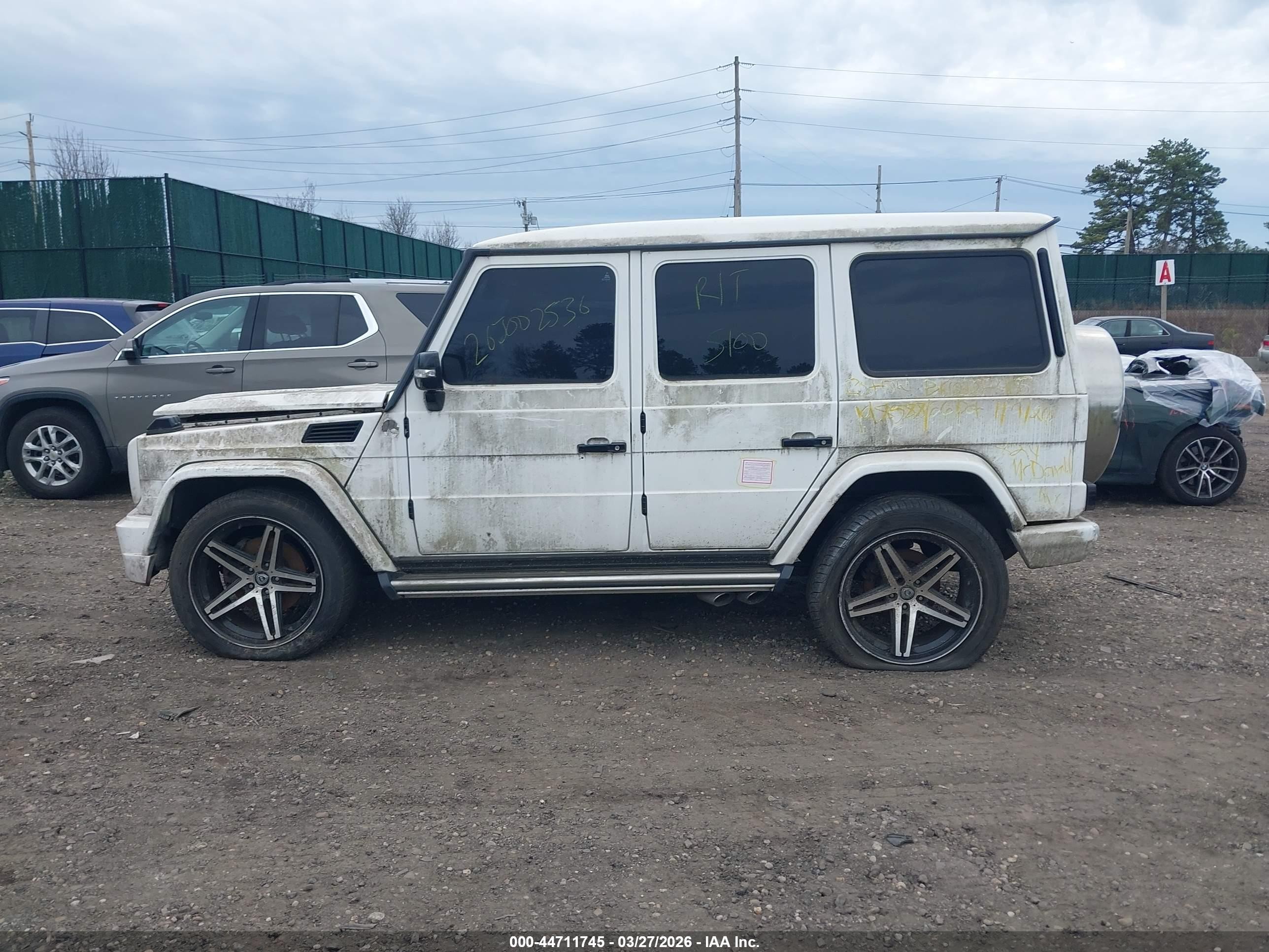 2005 Mercedes-benz G 55 Amg 4matic/grand Edition 4matic White vin: WDCYR71E65X163112