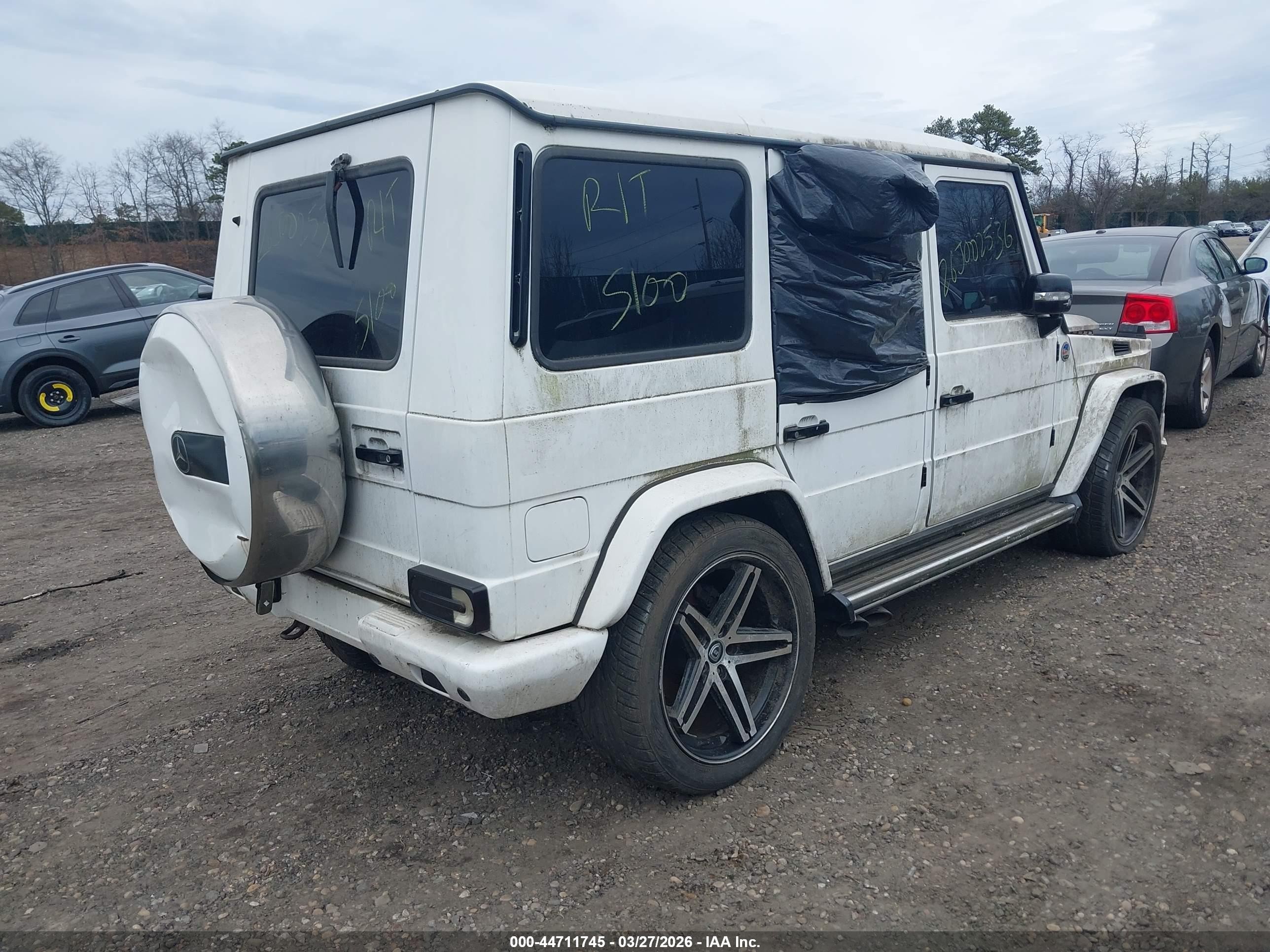 2005 Mercedes-benz G 55 Amg 4matic/grand Edition 4matic White vin: WDCYR71E65X163112