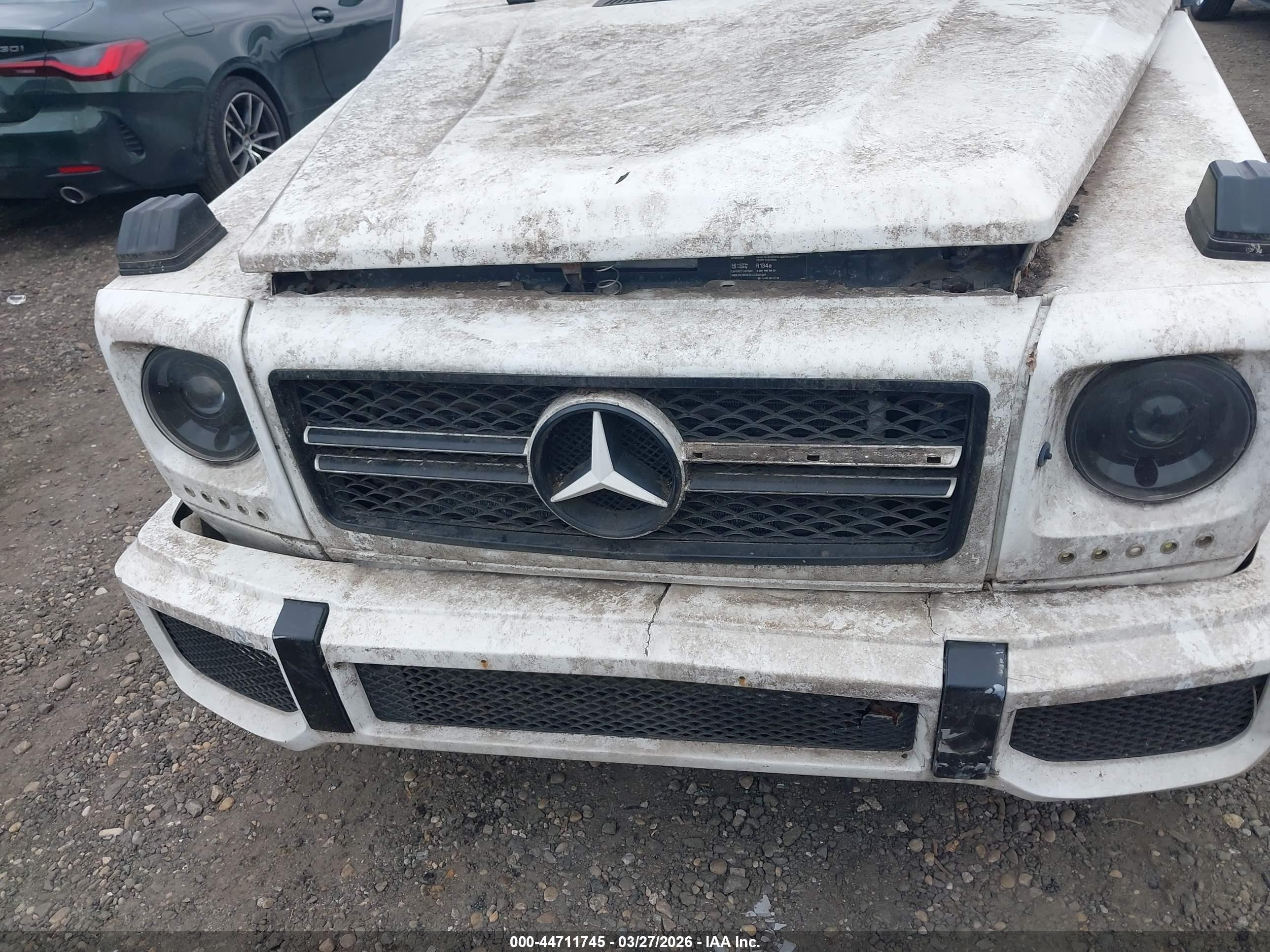 2005 Mercedes-benz G 55 Amg 4matic/grand Edition 4matic White vin: WDCYR71E65X163112