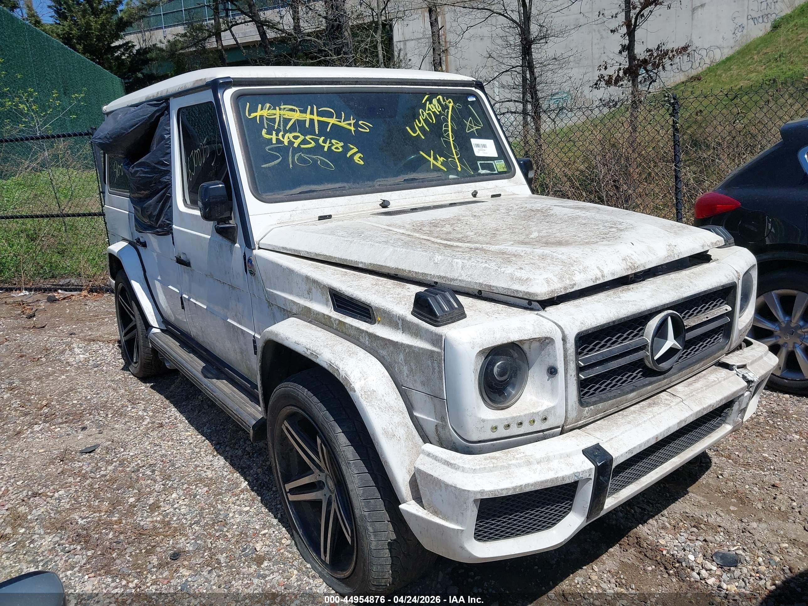 2005 Mercedes-benz G 55 Amg 4matic/grand Edition 4matic White vin: WDCYR71E65X163112