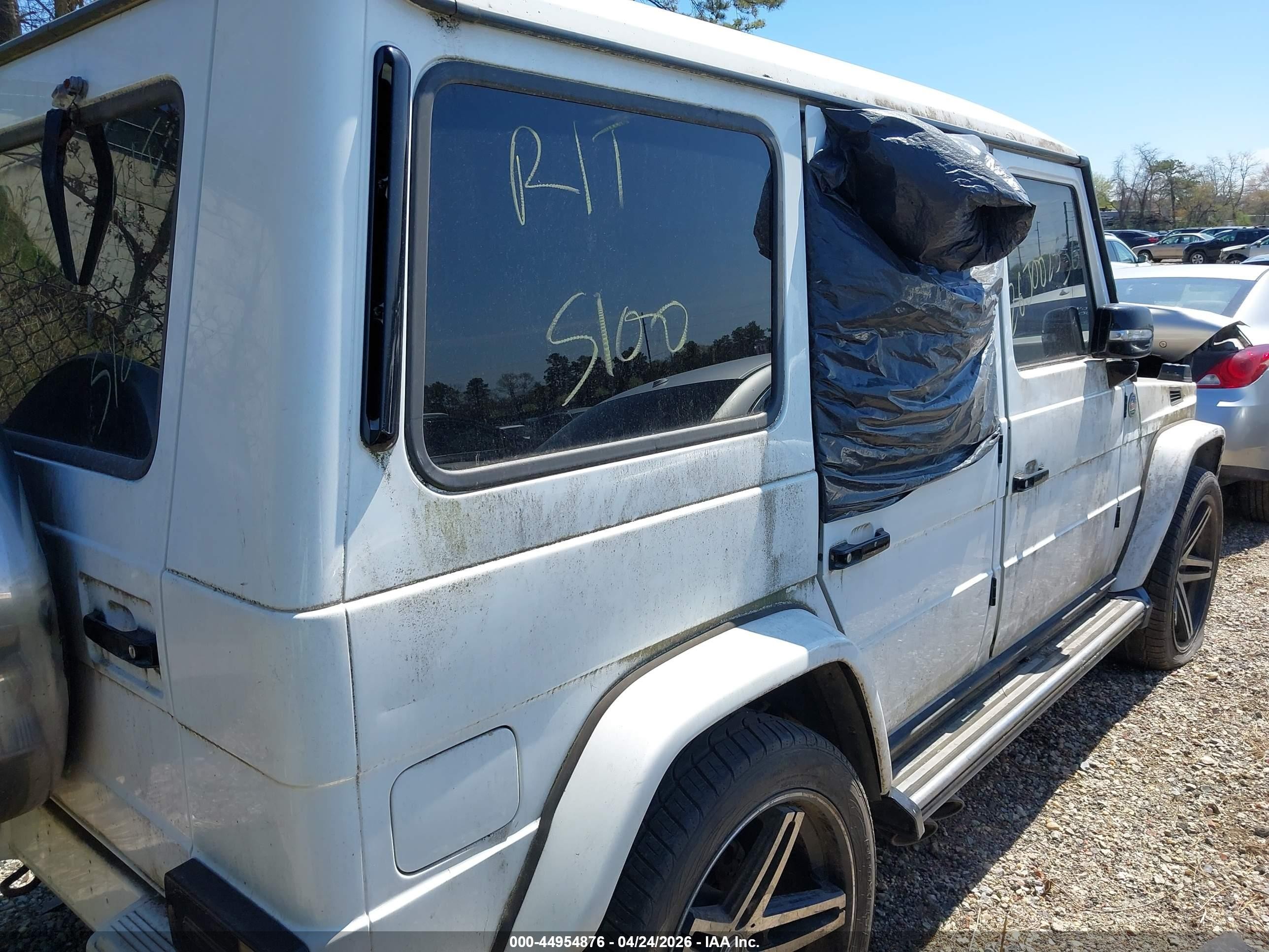 2005 Mercedes-benz G 55 Amg 4matic/grand Edition 4matic White vin: WDCYR71E65X163112
