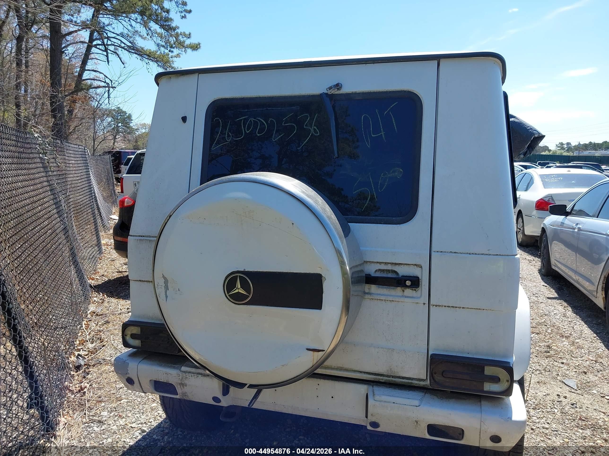 2005 Mercedes-benz G 55 Amg 4matic/grand Edition 4matic White vin: WDCYR71E65X163112