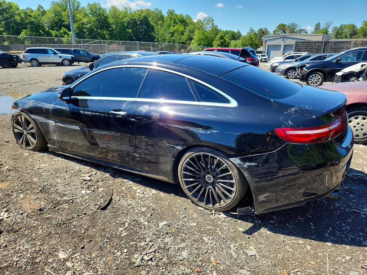 2018 Mercedes-benz E 400 Черный vin: WDD1J6FB6JF011859