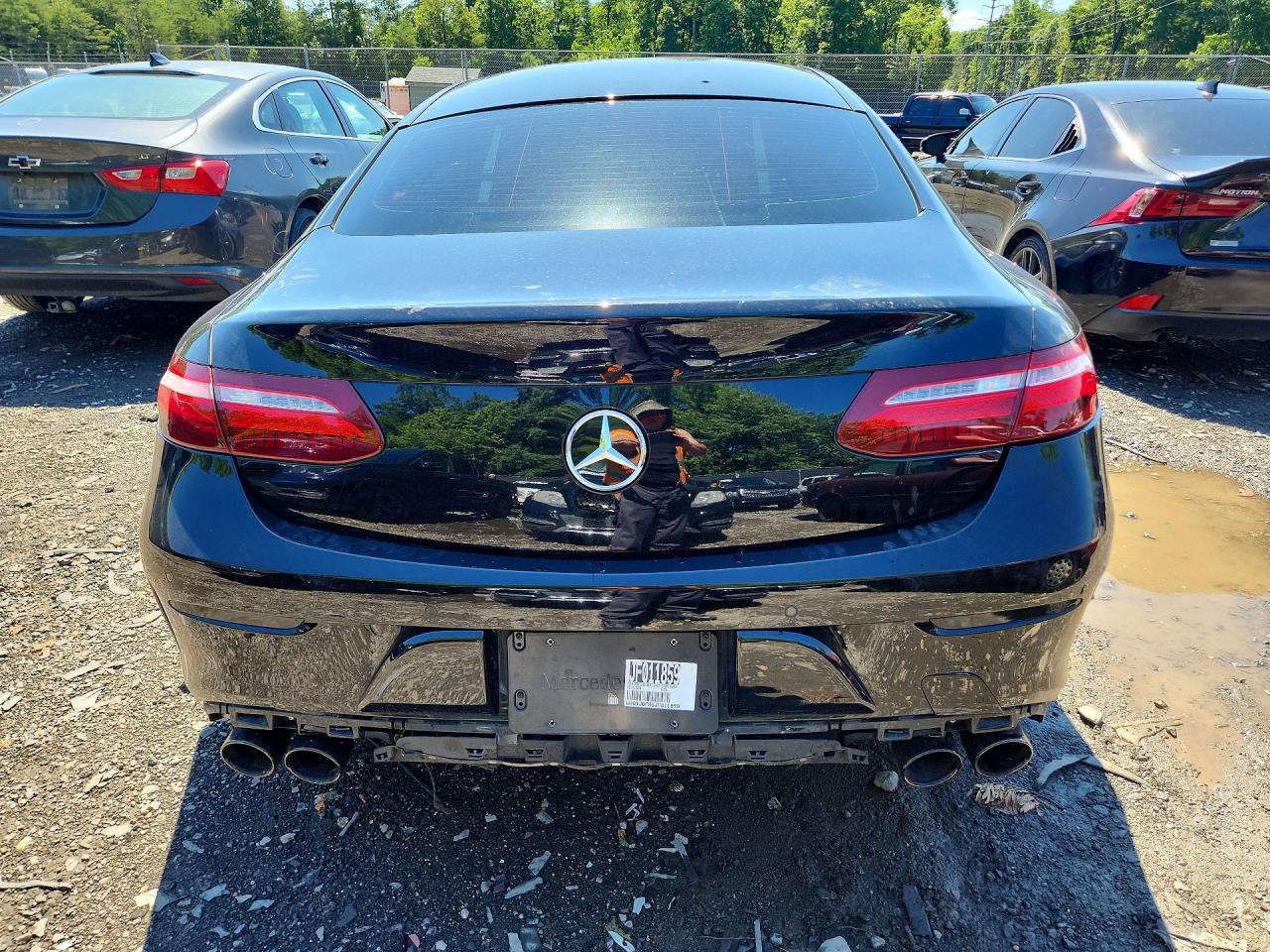 2018 Mercedes-benz E 400 Черный vin: WDD1J6FB6JF011859