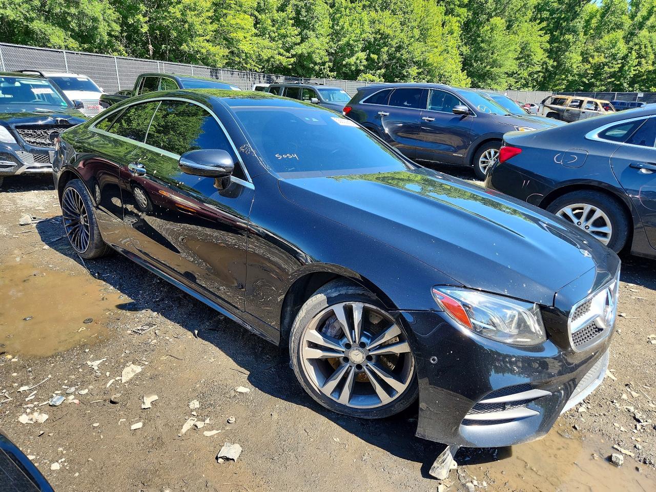 2018 Mercedes-benz E 400 Черный vin: WDD1J6FB6JF011859