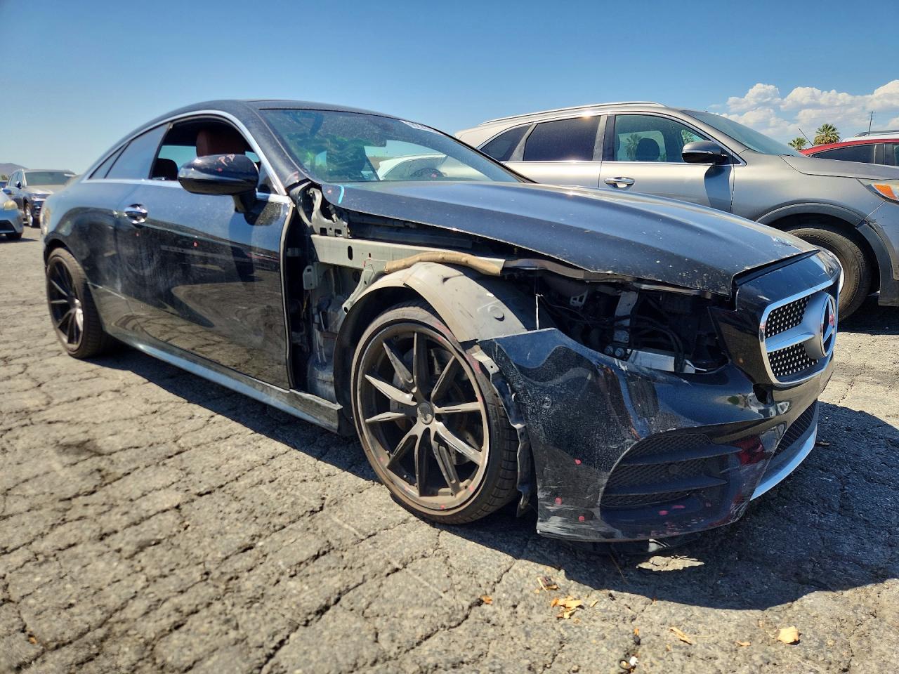 2018 Mercedes-benz E 400 Черный vin: WDD1J6FB6JF021520