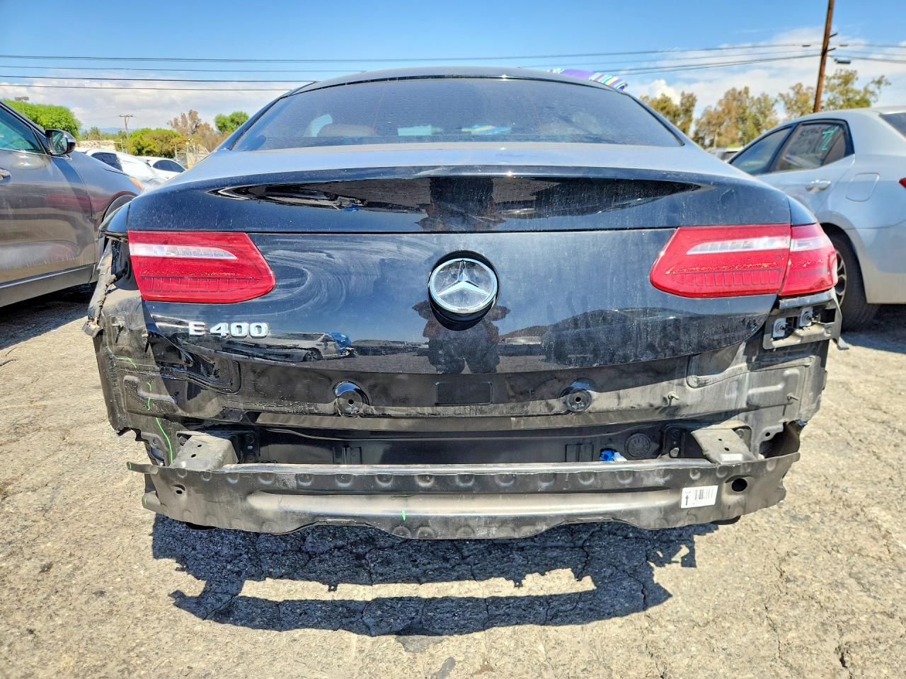 2018 Mercedes-benz E 400 Черный vin: WDD1J6FB6JF021520