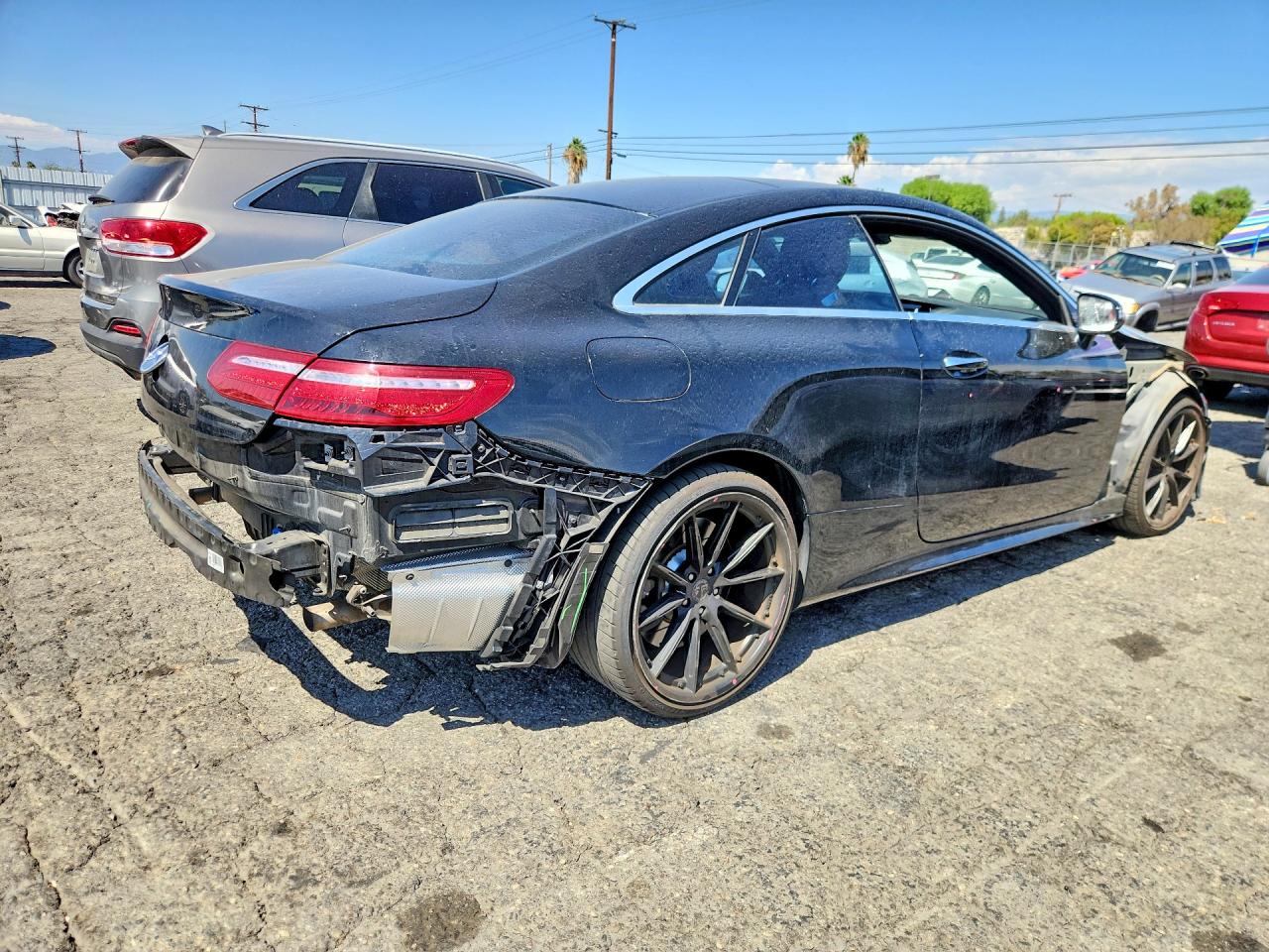 2018 Mercedes-benz E 400 Черный vin: WDD1J6FB6JF021520