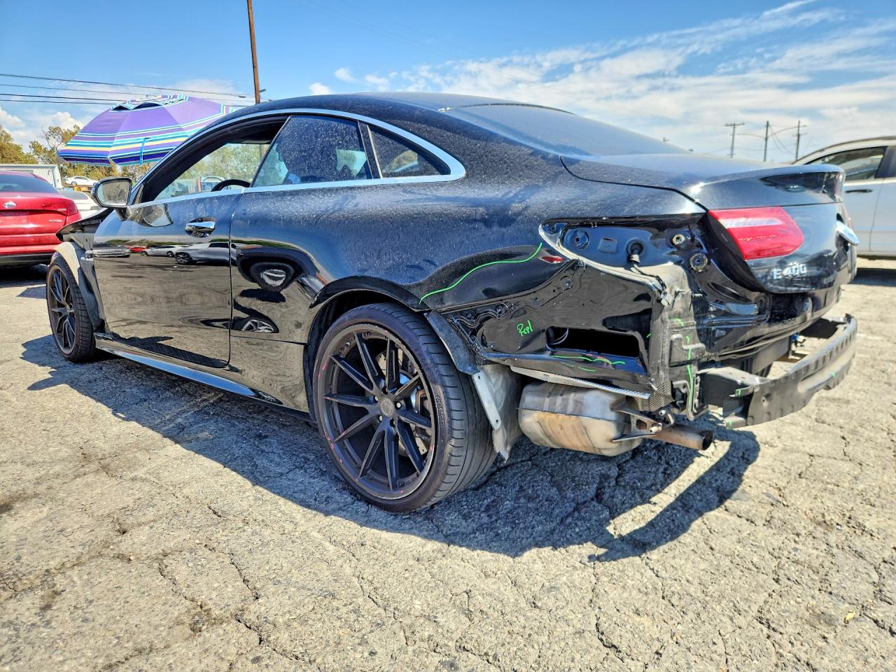2018 Mercedes-benz E 400 Черный vin: WDD1J6FB6JF021520
