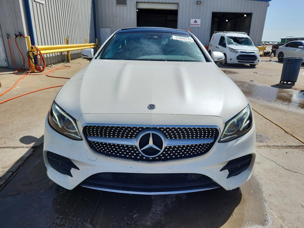 2018 Mercedes-benz E 400 4matic White vin: WDD1J6GB9JF016455