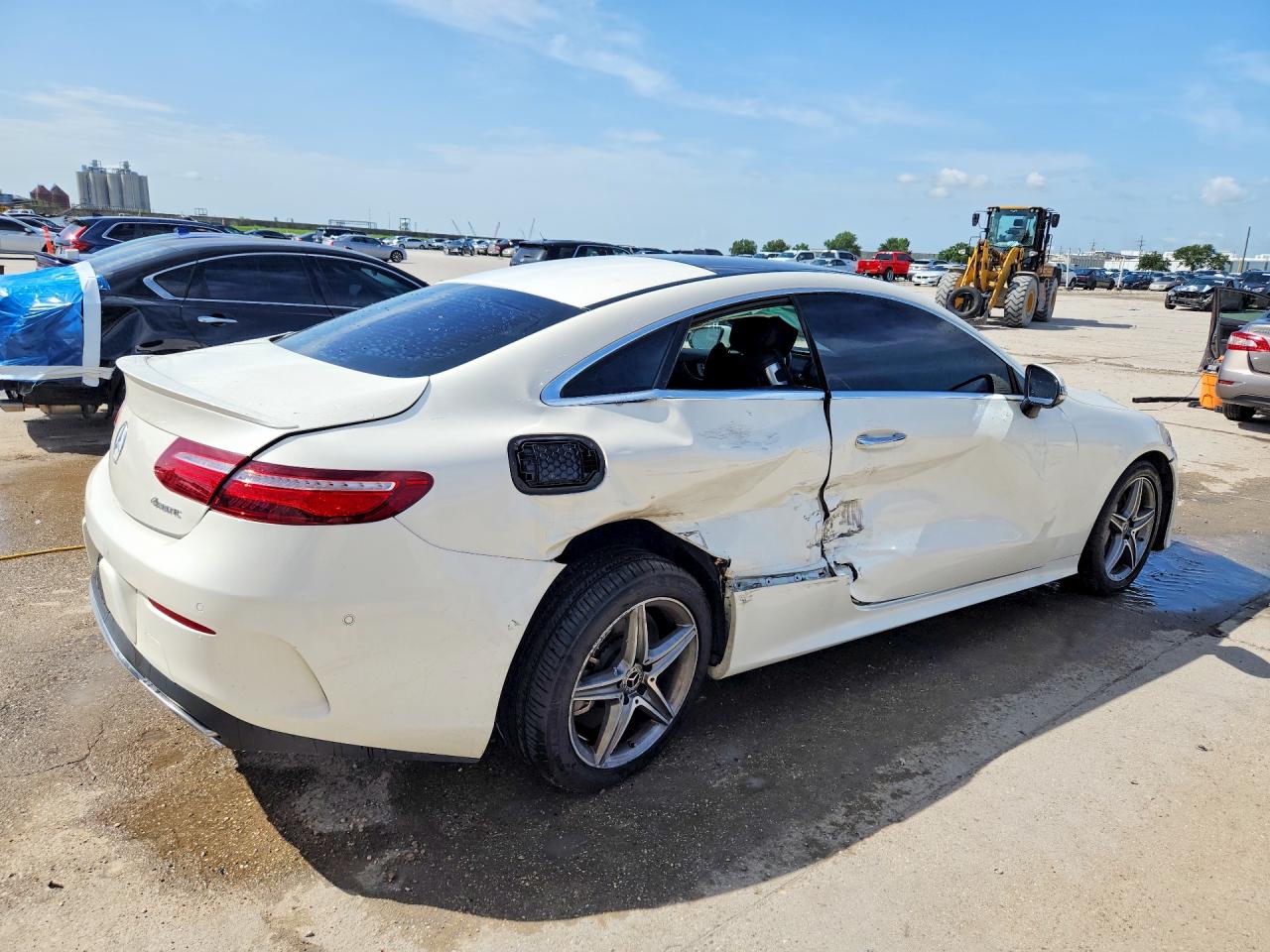 2018 Mercedes-benz E 400 4matic White vin: WDD1J6GB9JF016455