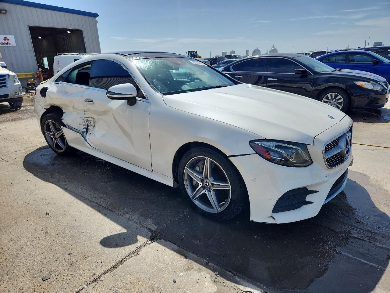 2018 Mercedes-benz E 400 4matic White vin: WDD1J6GB9JF016455