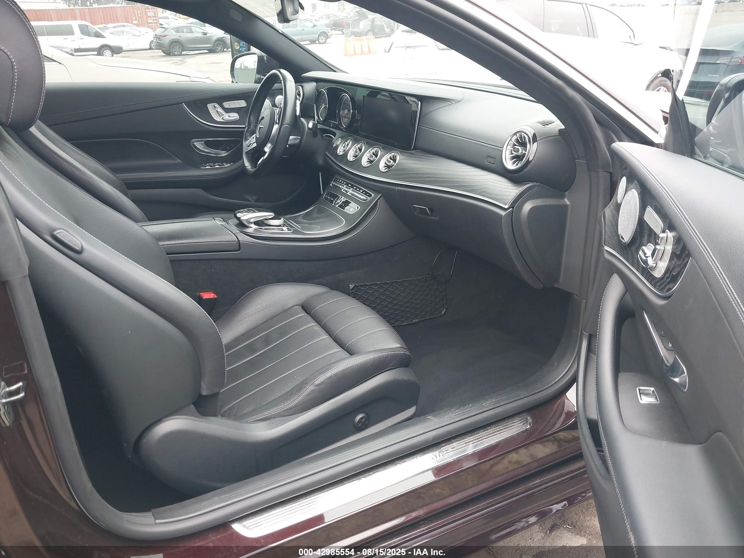 2019 Mercedes-benz E 450   Бордовый vin: WDD1J6HB5KF073588