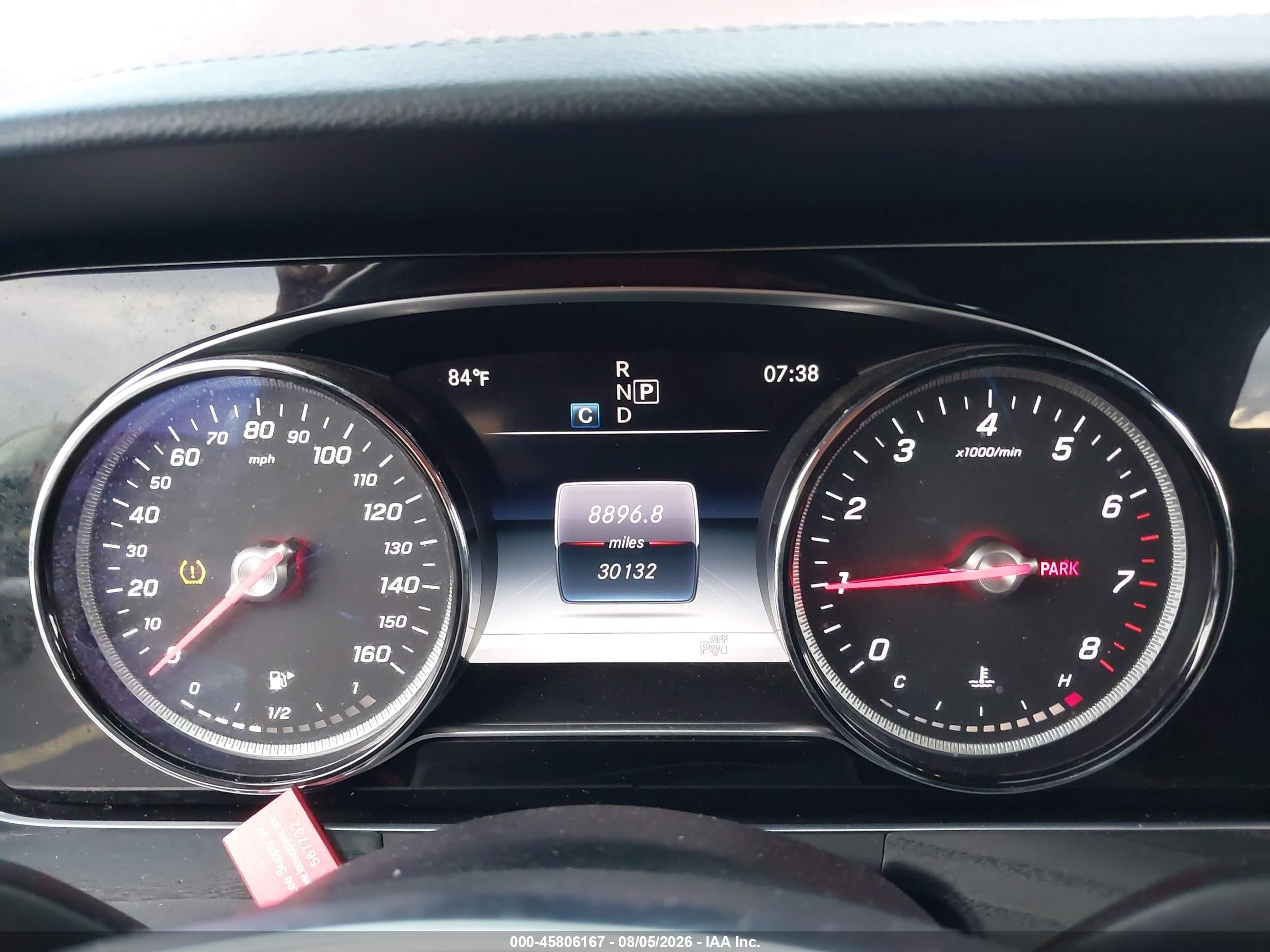 2018 Mercedes-benz E 400 Red vin: WDD1K6FB6JF042106