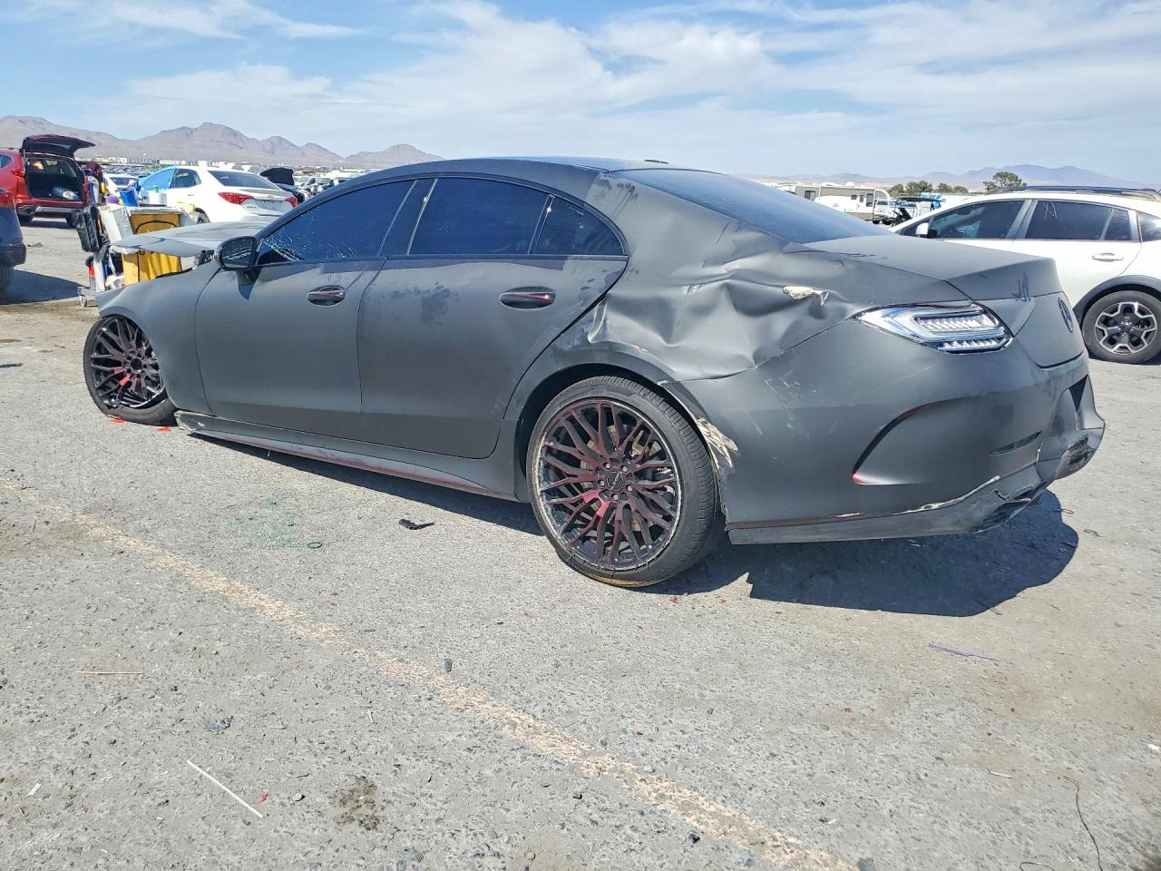 2019 Mercedes-benz Cls 450 Gray vin: WDD2J5JB3KA030728