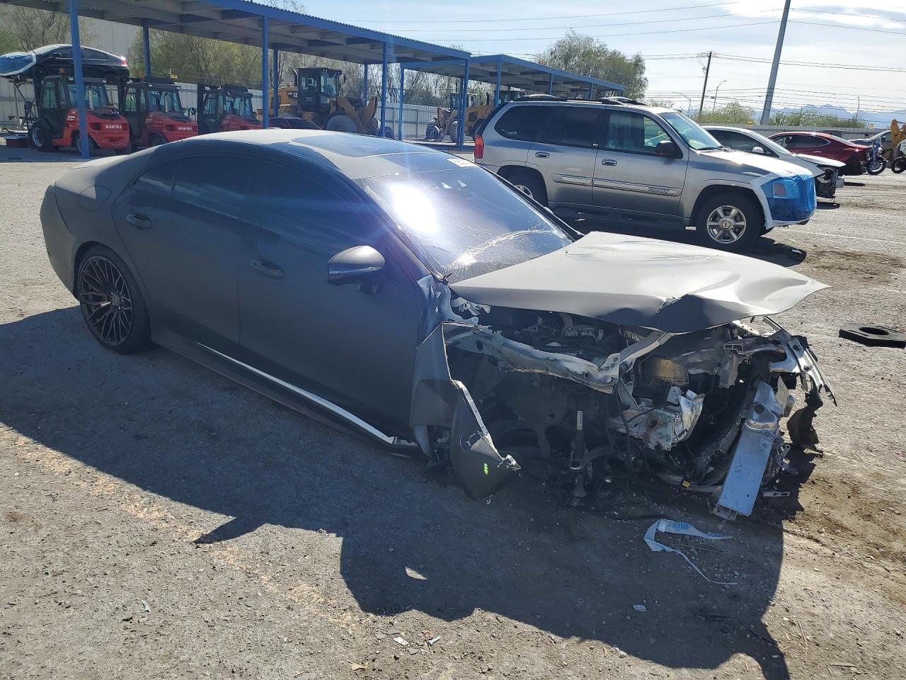 2019 Mercedes-benz Cls 450 Gray vin: WDD2J5JB3KA030728