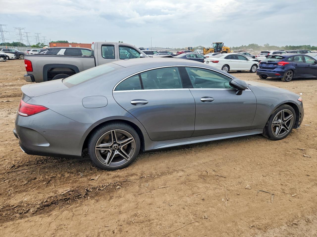 2019 Mercedes-benz Cls 450 4matic Gray vin: WDD2J5KB4KA021096