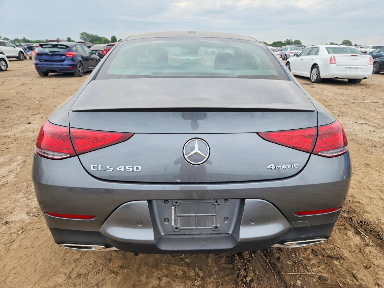 2019 Mercedes-benz Cls 450 4matic Gray vin: WDD2J5KB4KA021096