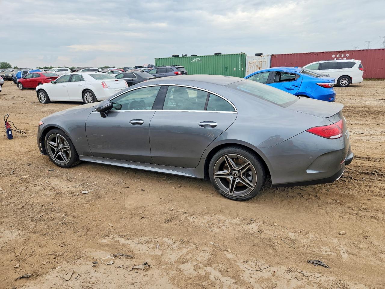 2019 Mercedes-benz Cls 450 4matic Gray vin: WDD2J5KB4KA021096