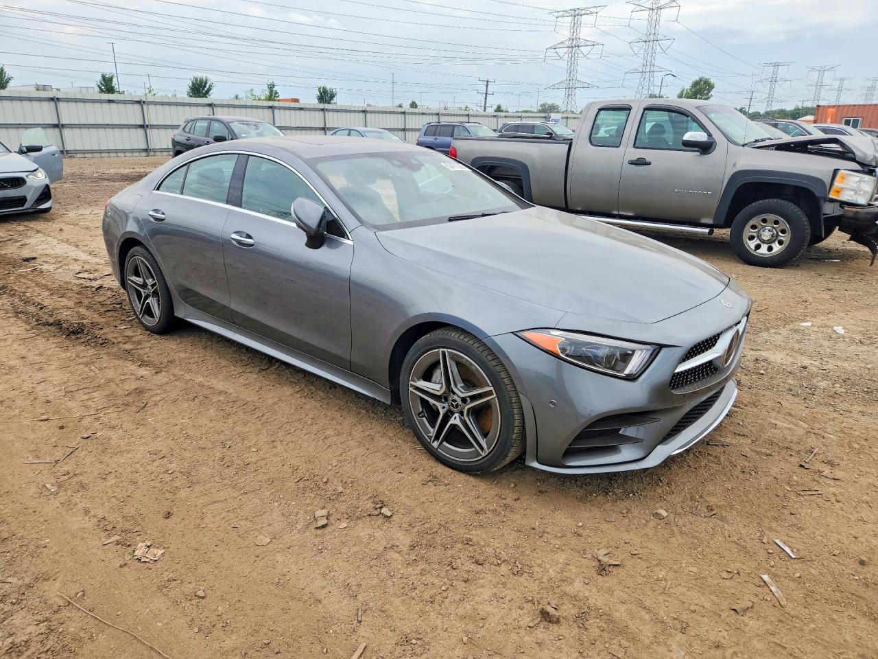 2019 Mercedes-benz Cls 450 4matic Gray vin: WDD2J5KB4KA021096