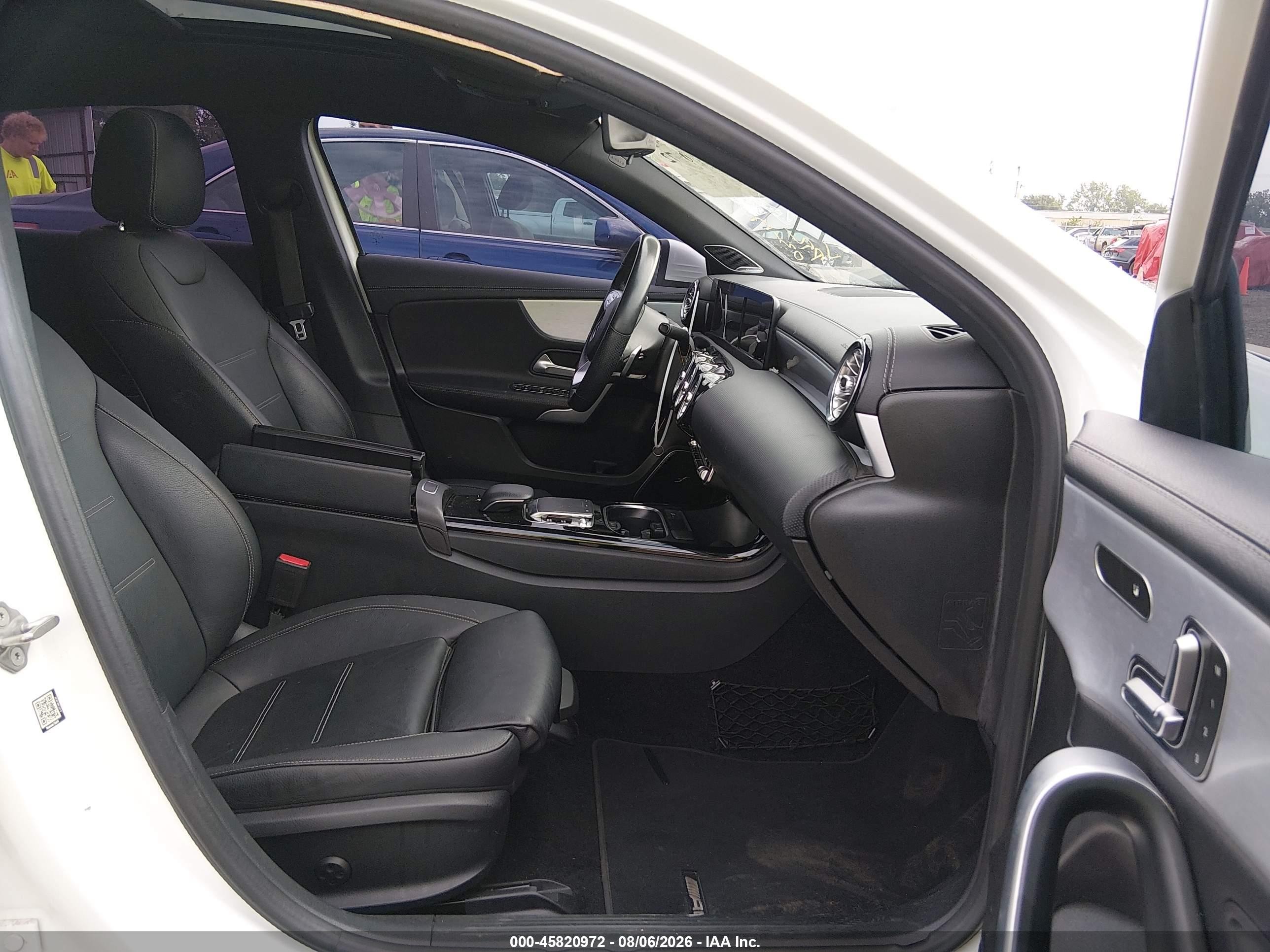 2019 Mercedes-benz A 220   White vin: WDD3G4EB5KW033009