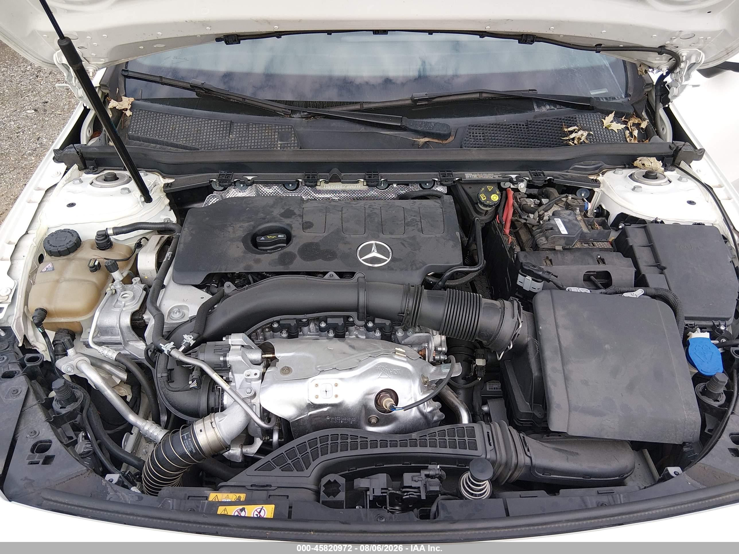 2019 Mercedes-benz A 220   White vin: WDD3G4EB5KW033009