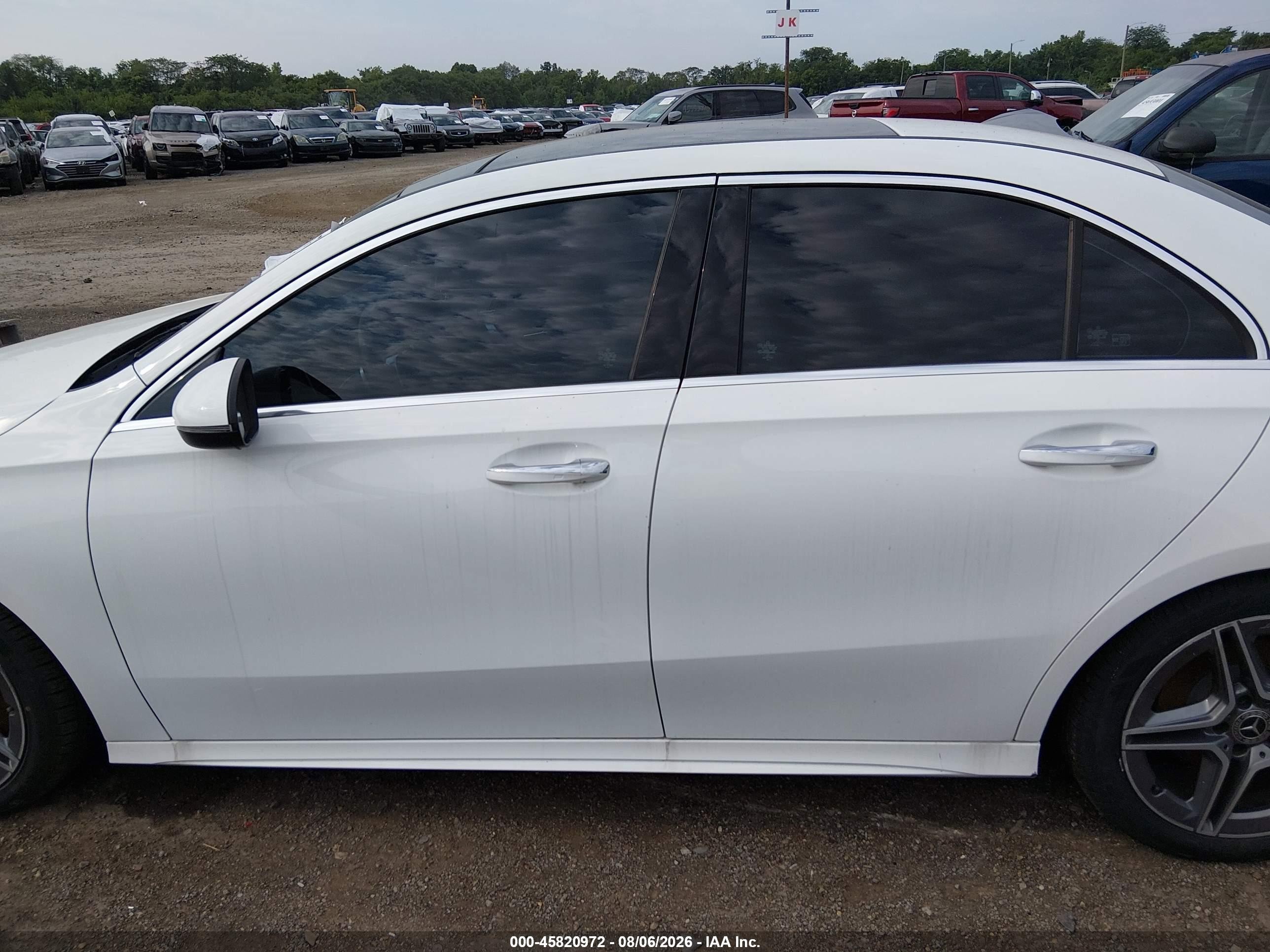 2019 Mercedes-benz A 220   White vin: WDD3G4EB5KW033009