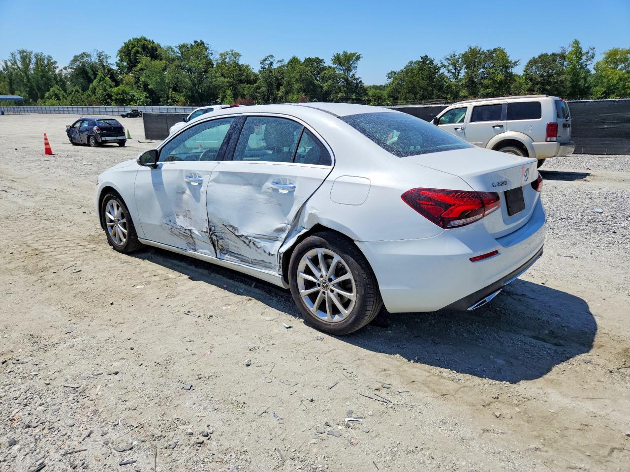 2020 Mercedes-benz A 220 White vin: WDD3G4EB7LW042554