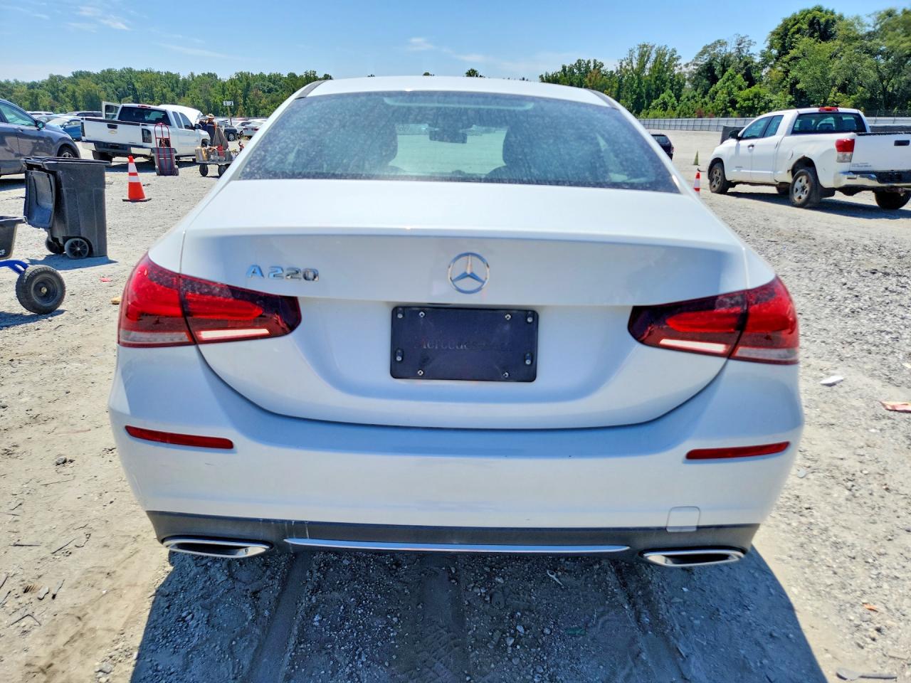 2020 Mercedes-benz A 220 White vin: WDD3G4EB7LW042554