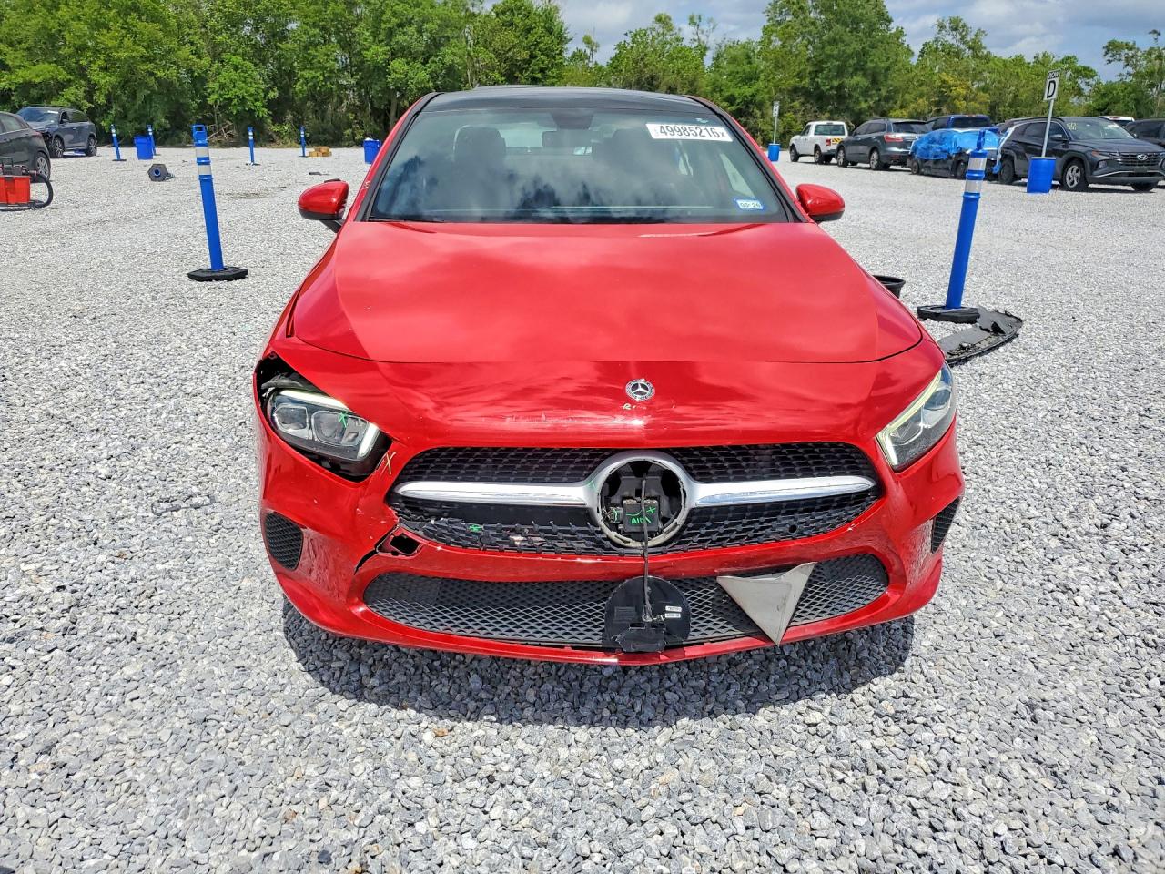 2019 Mercedes-benz A-class Red vin: WDD3G4EBXKW015802