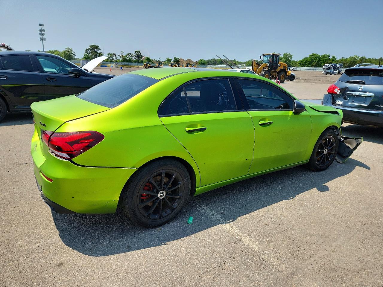 2019 Mercedes-benz A 220 4matic Green vin: WDD3G4FB4KW001702