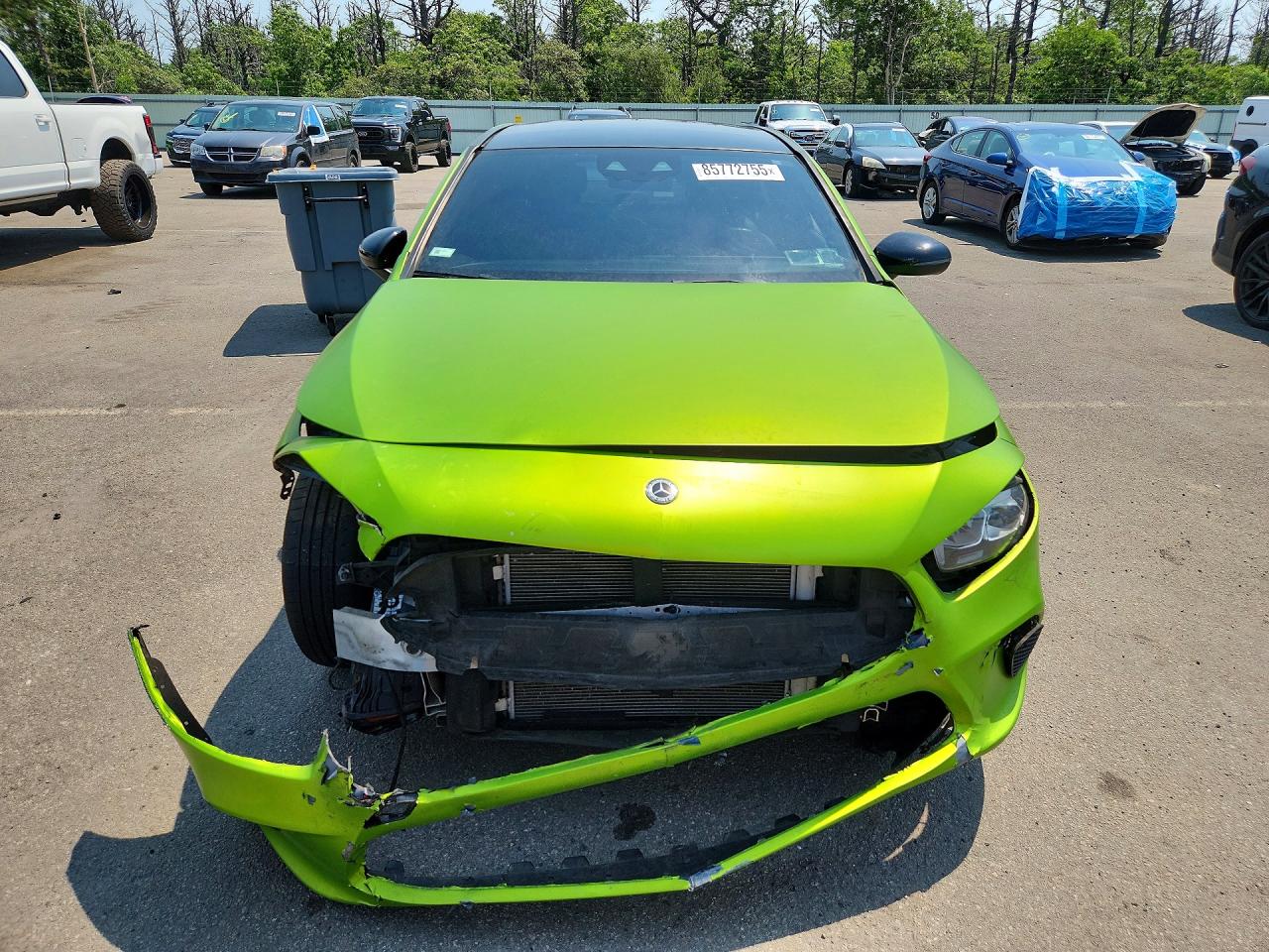 2019 Mercedes-benz A 220 4matic Green vin: WDD3G4FB4KW001702