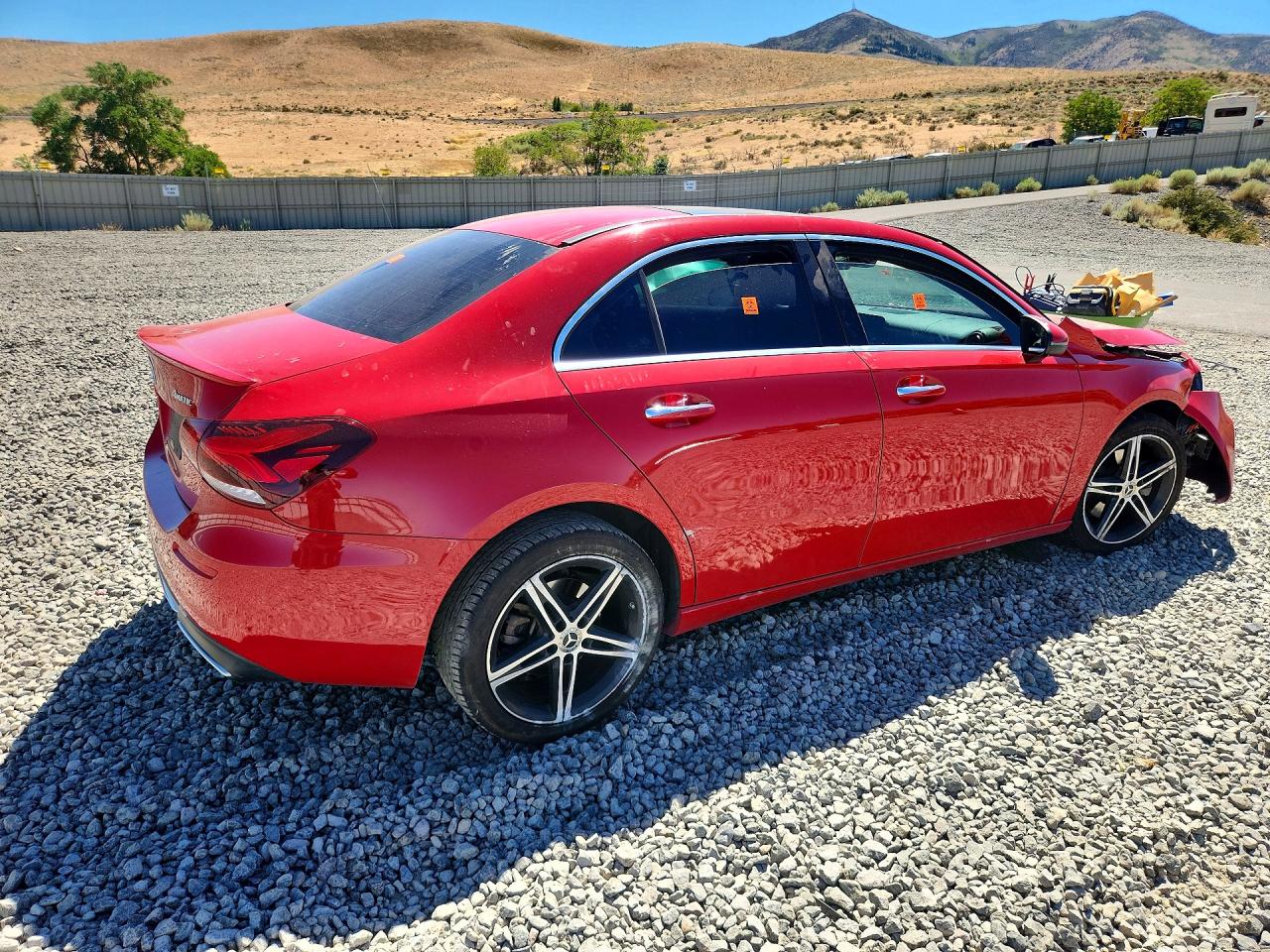 2019 Mercedes-benz A 220 4matic Красный vin: WDD3G4FB5KW020047