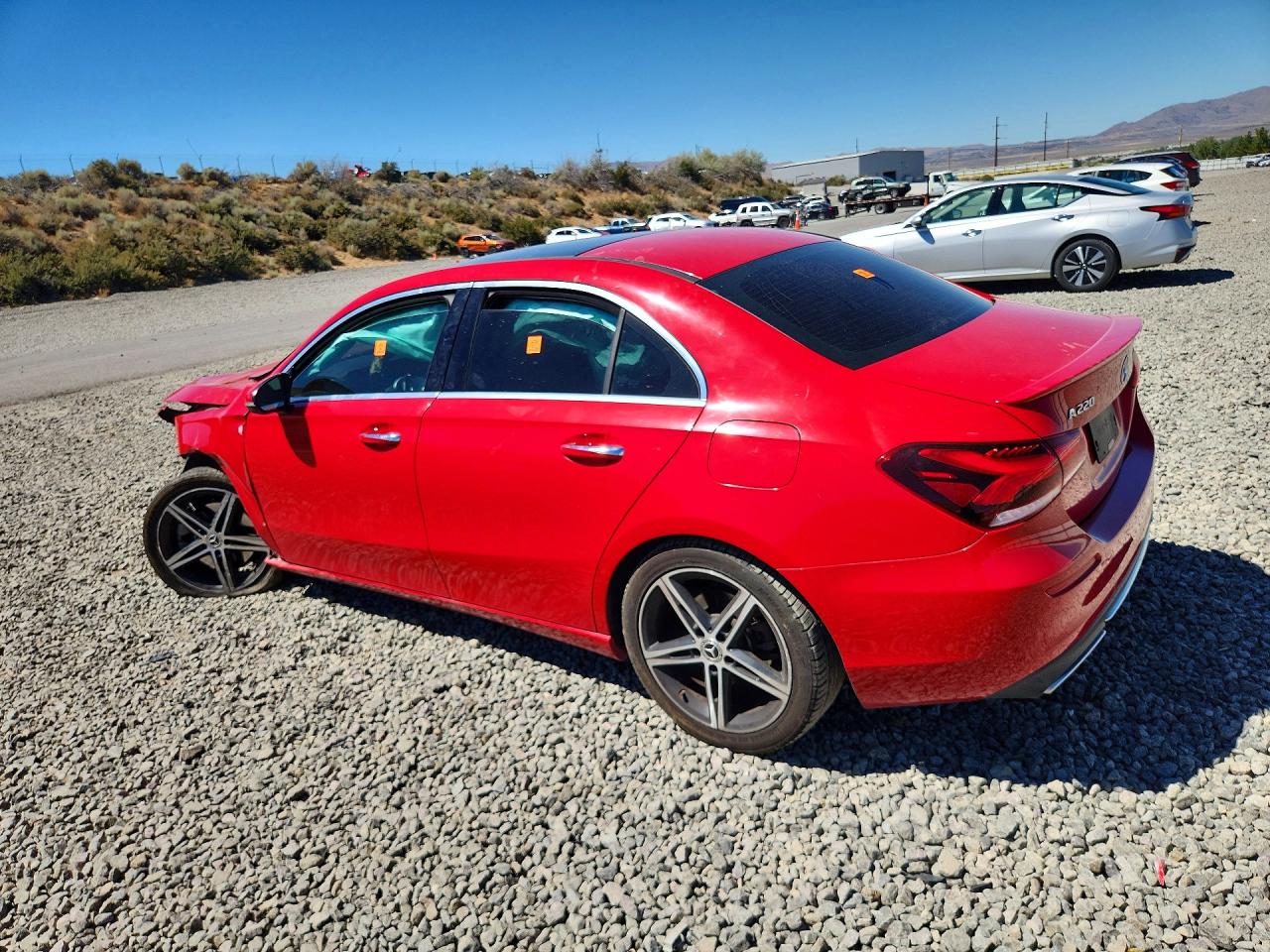 2019 Mercedes-benz A 220 4matic Красный vin: WDD3G4FB5KW020047
