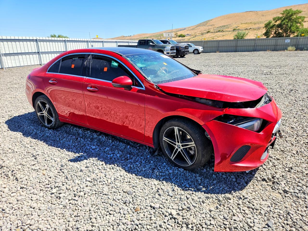 2019 Mercedes-benz A 220 4matic Красный vin: WDD3G4FB5KW020047