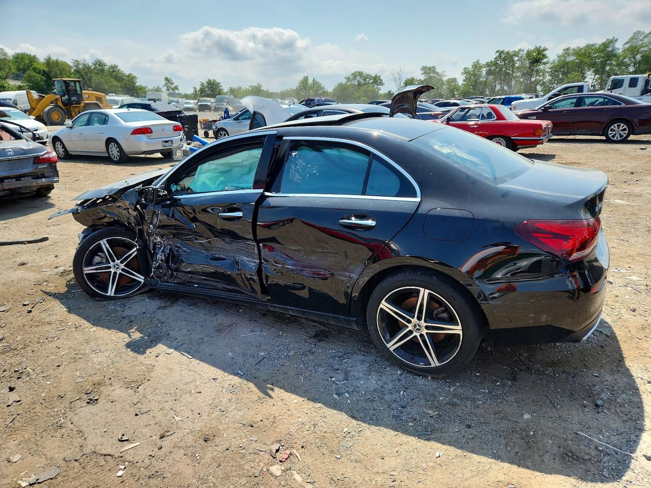 2019 Mercedes-benz A 220 4matic Black vin: WDD3G4FB5KW029430