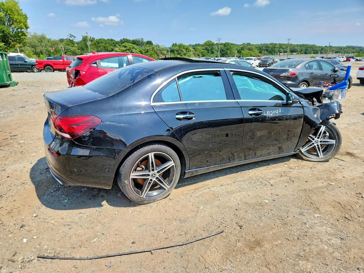 2019 Mercedes-benz A 220 4matic Black vin: WDD3G4FB5KW029430